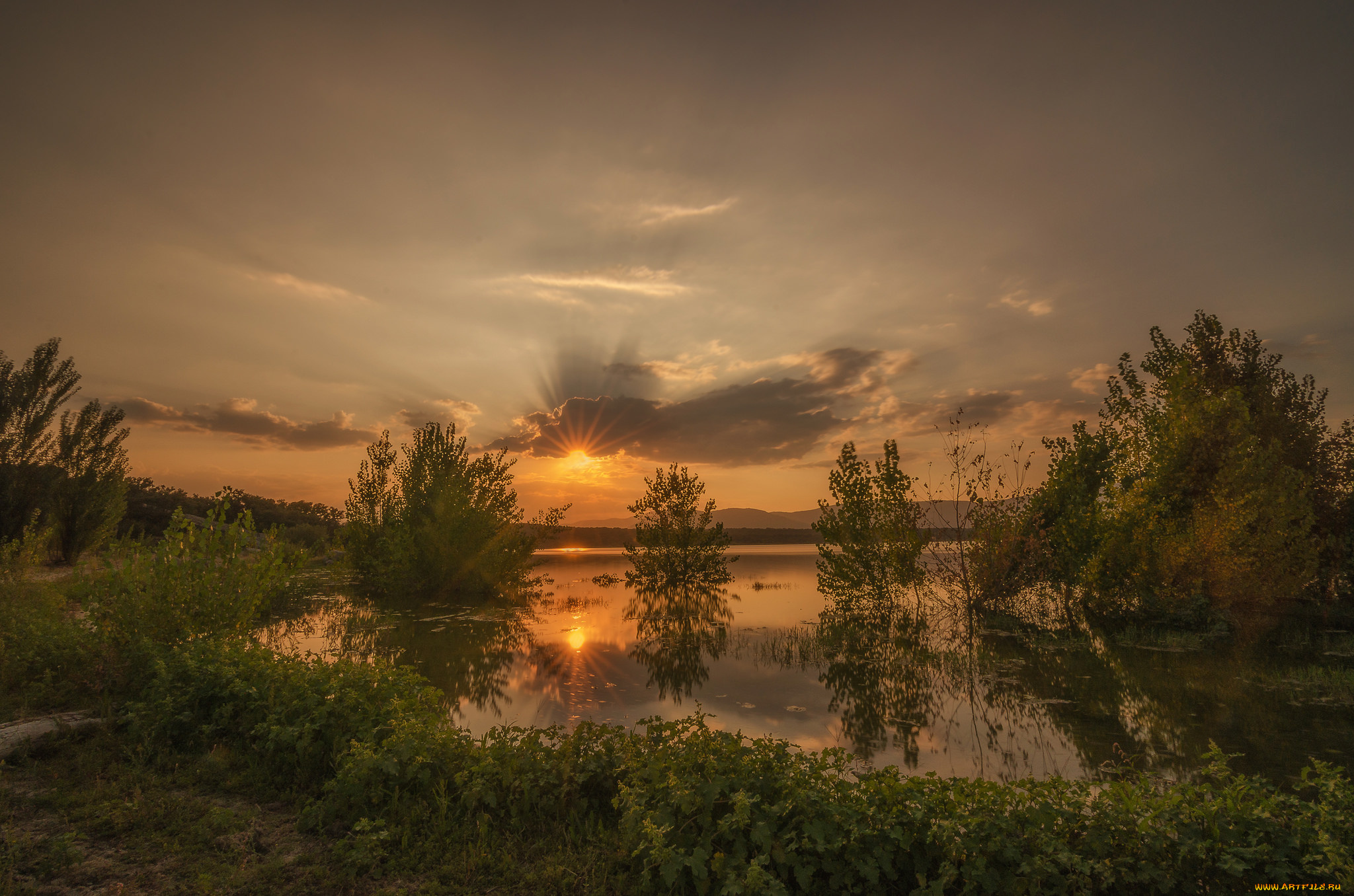 природа, реки, озера, простор