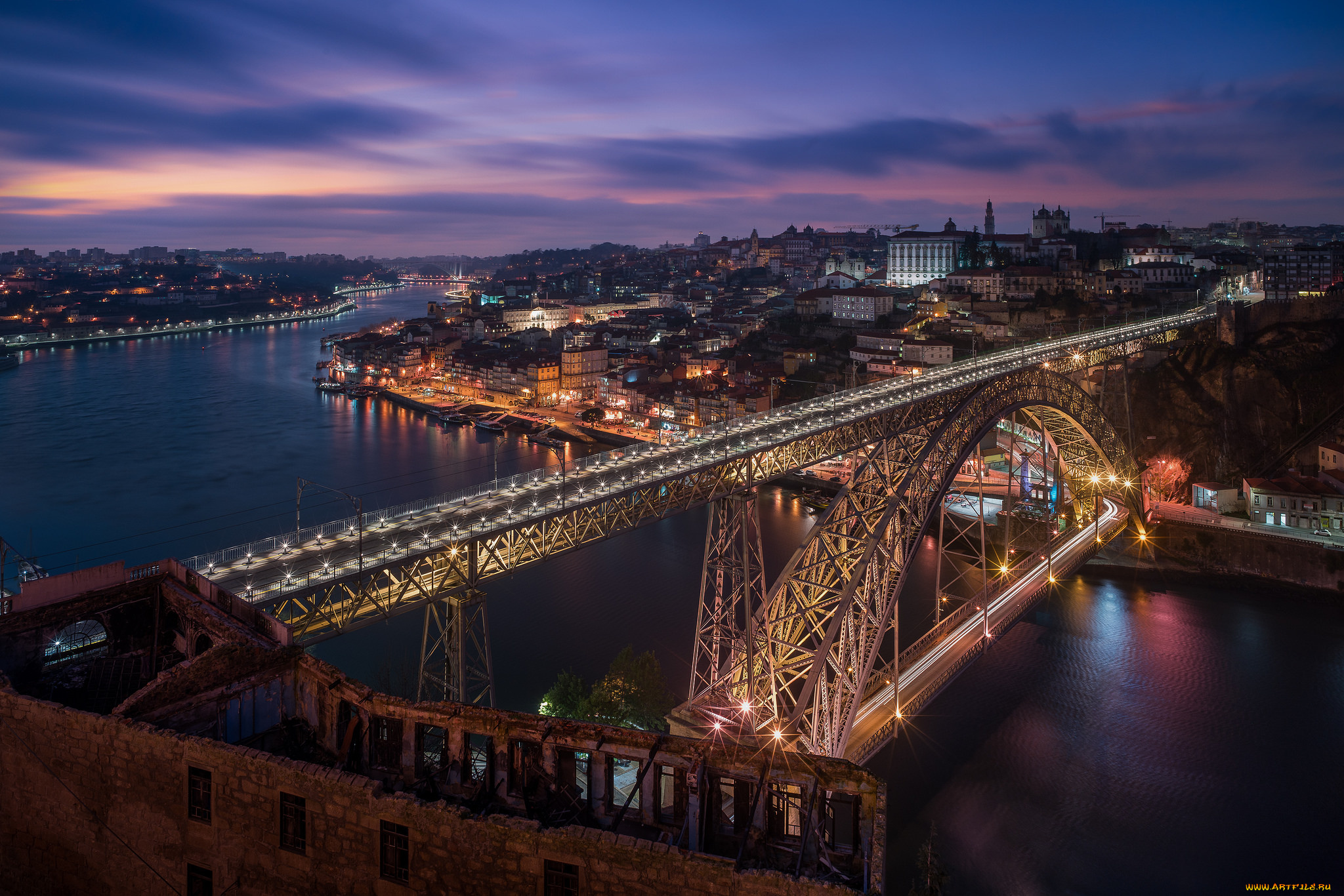porto, города, порту, , португалия, простор