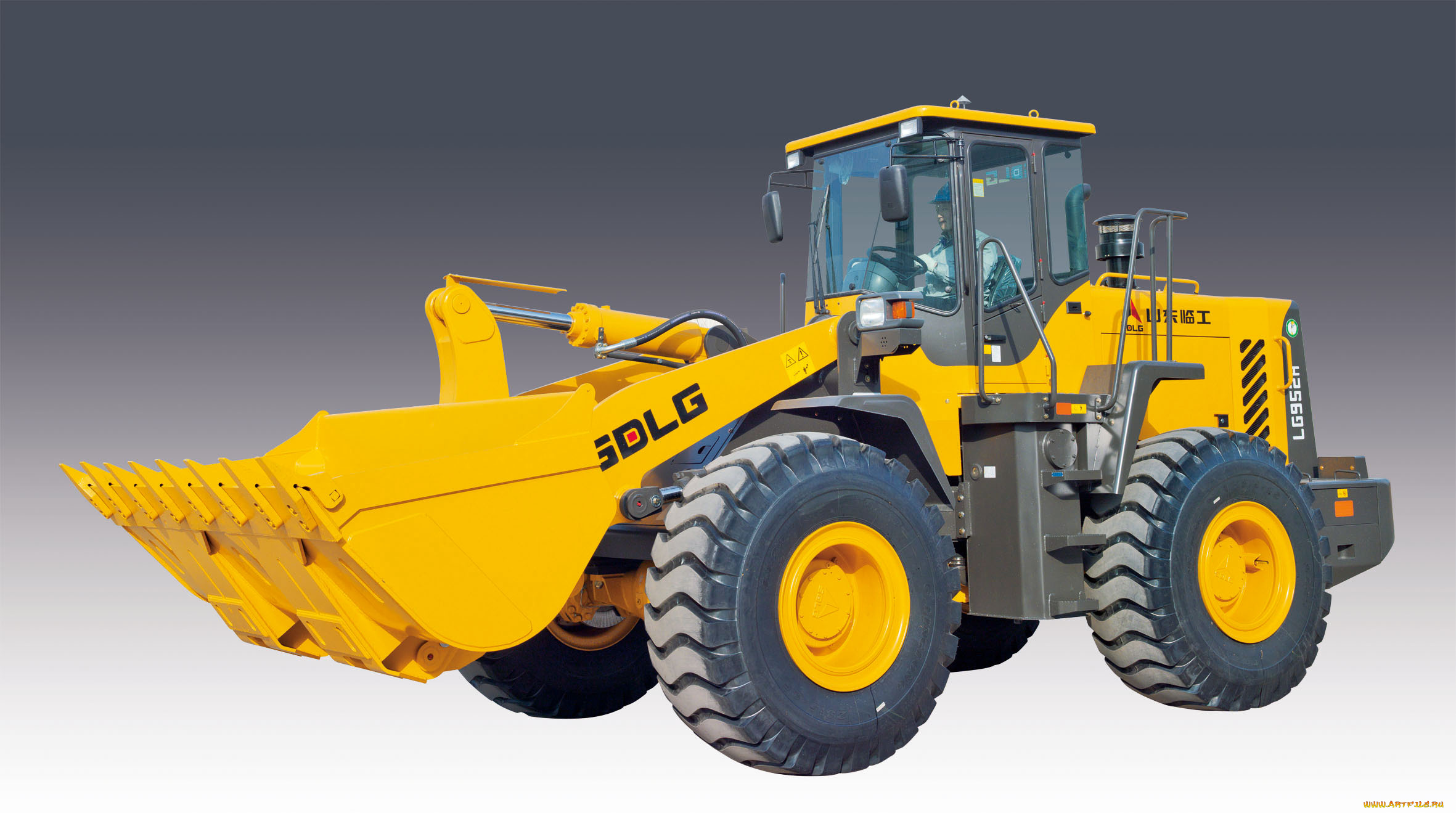 техника, фронтальные, погрузчики, sdlg