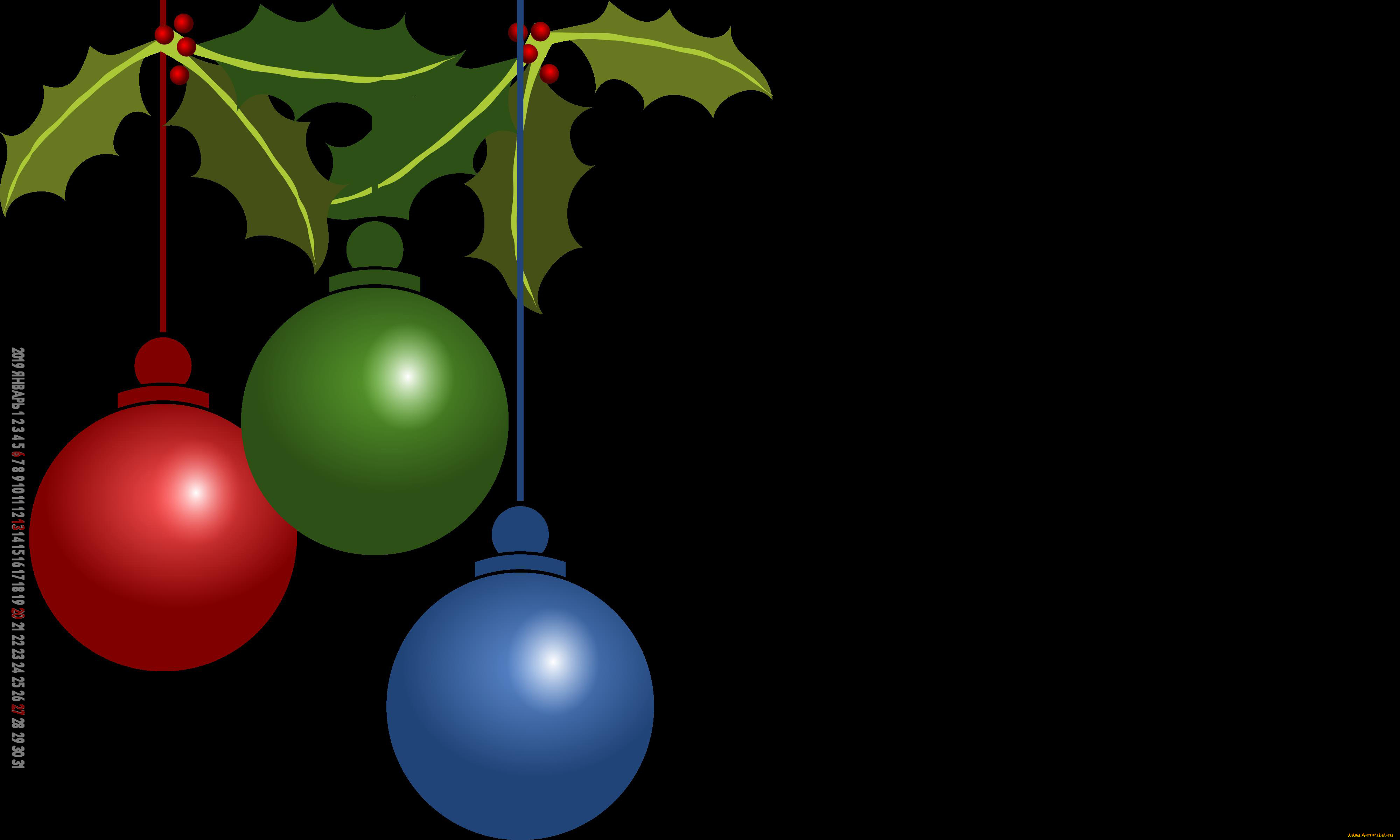 календари, праздники, , салюты, ветка, игрушка, шар, черный, фон