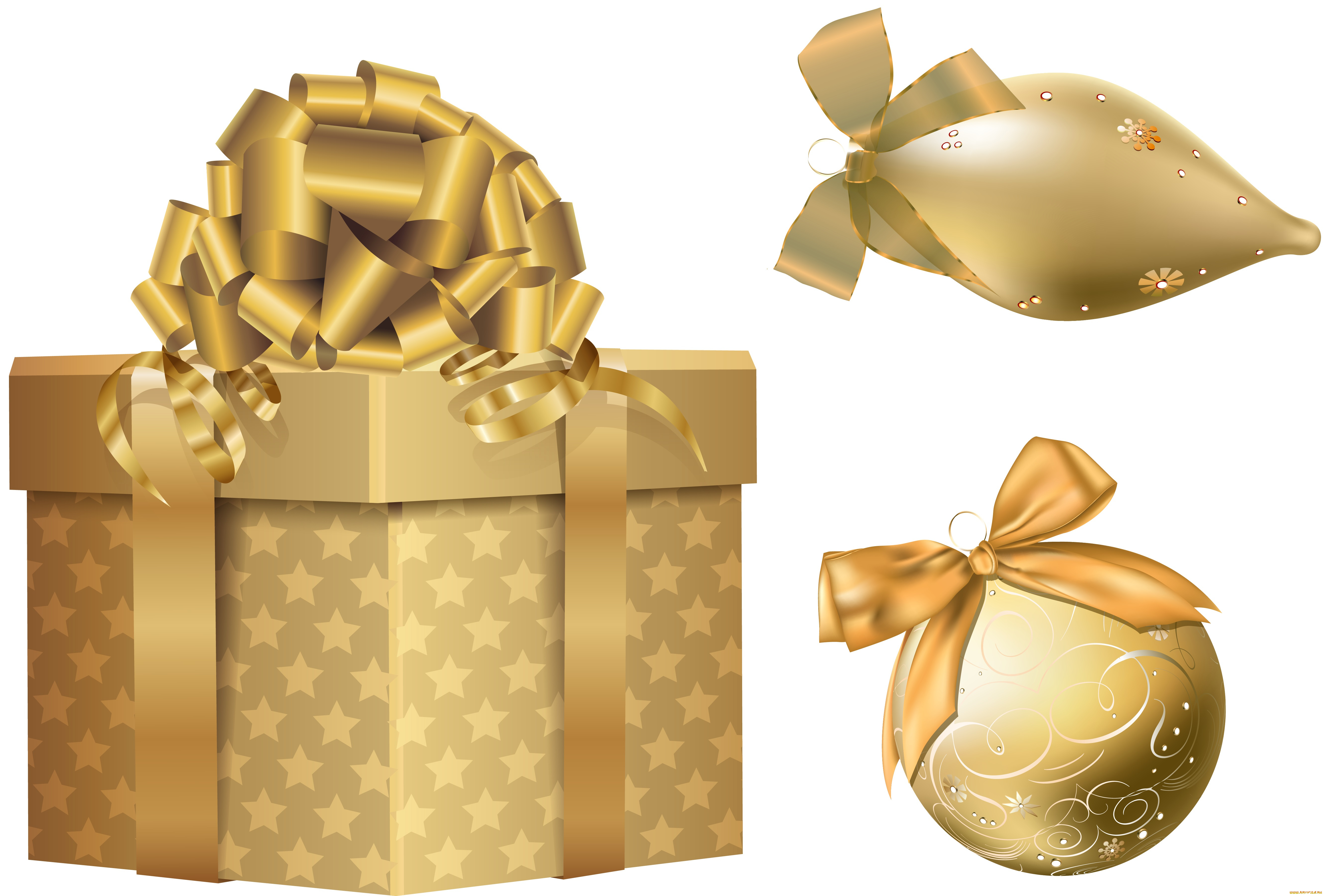 праздничные, векторная, графика, , новый, год, подарки, фон, игрушки