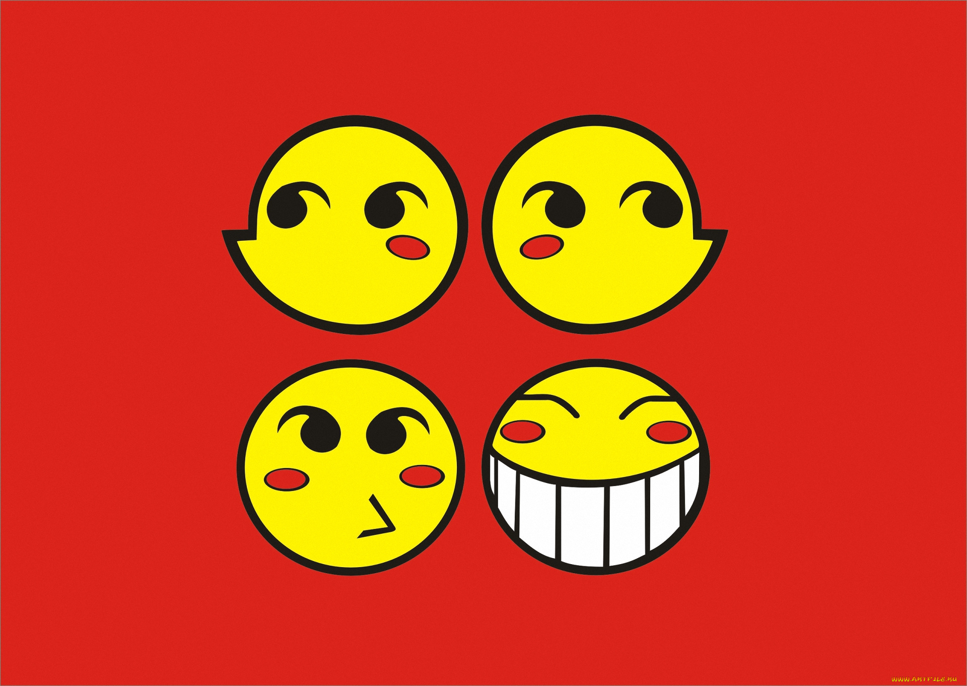 аниме, cowboy, bebop, улыбка, смайлик