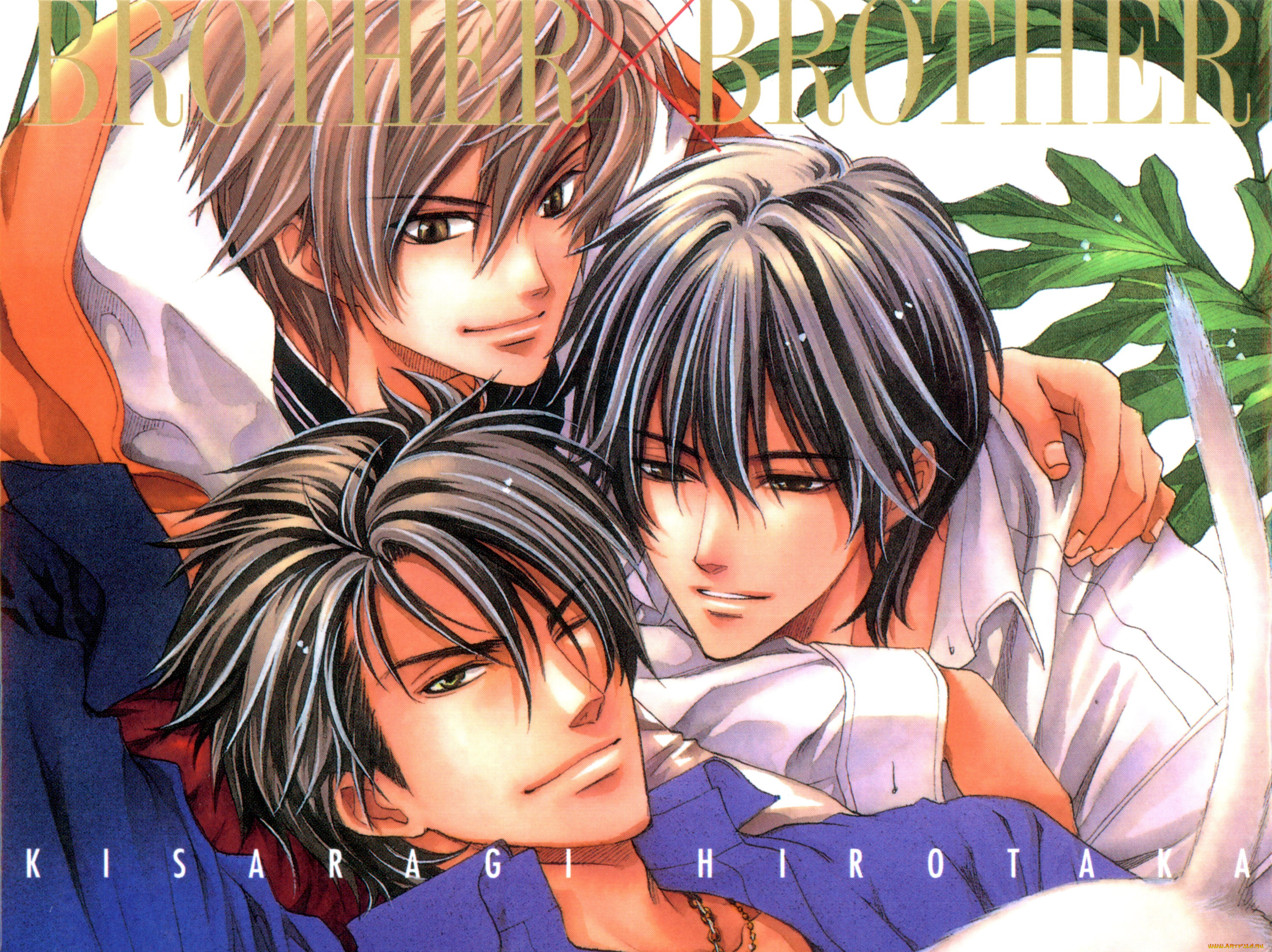 brother, x, brother, аниме, unknown, , другое, , лица, парни, братья