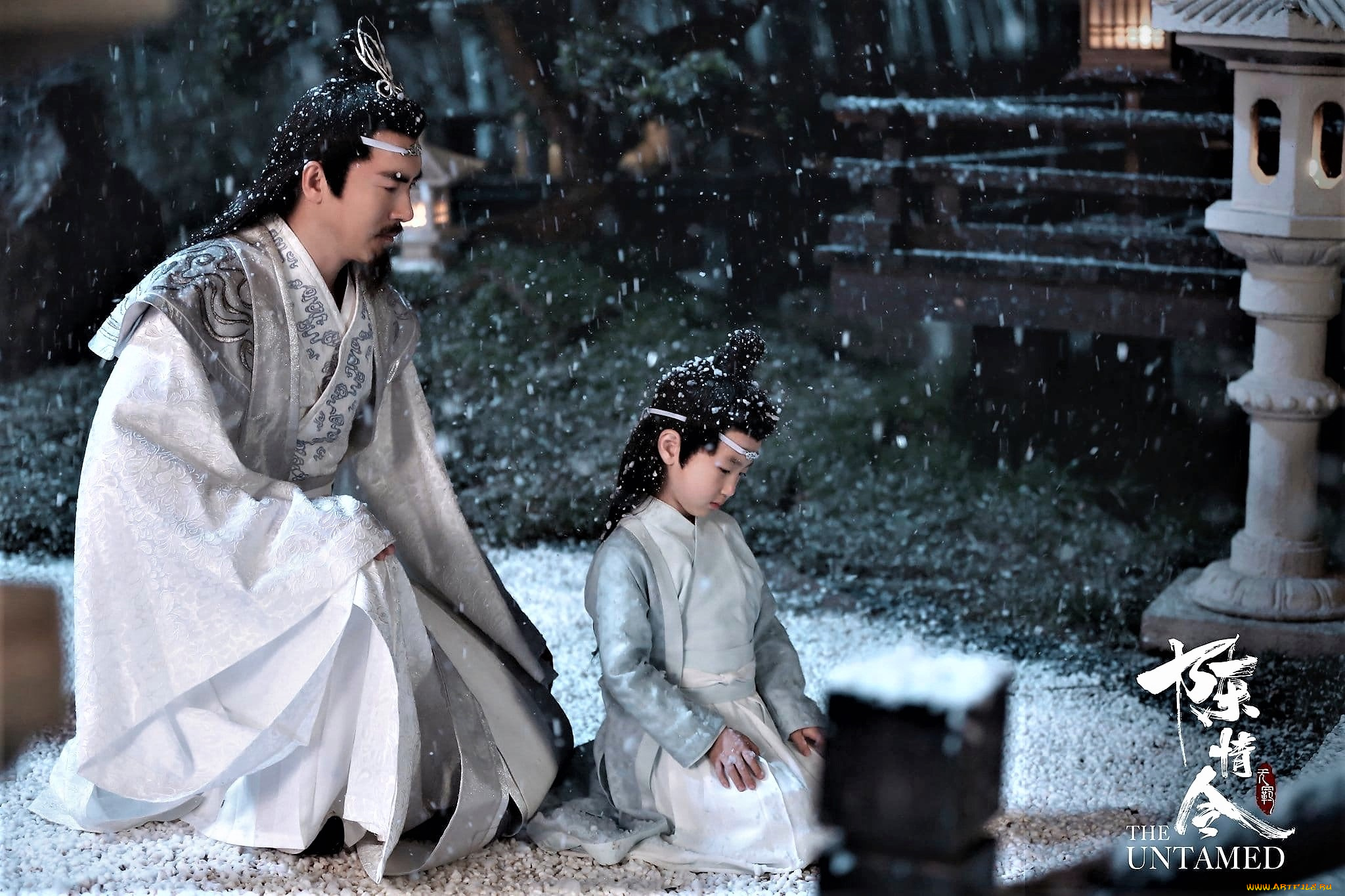кино, фильмы, the, untamed, лань, ванцзи, цижень, снег, ребенок
