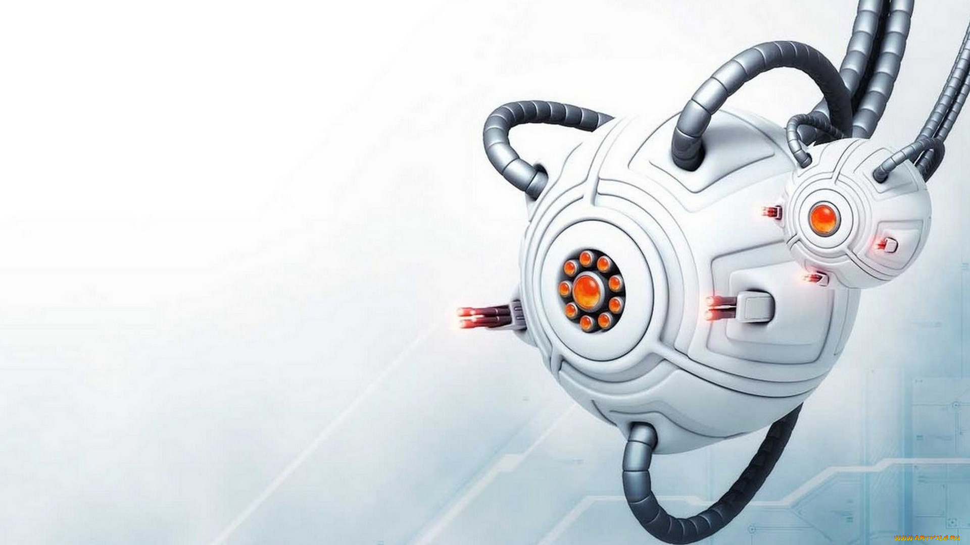 3д, графика, моделирование, , modeling, робот, механизм