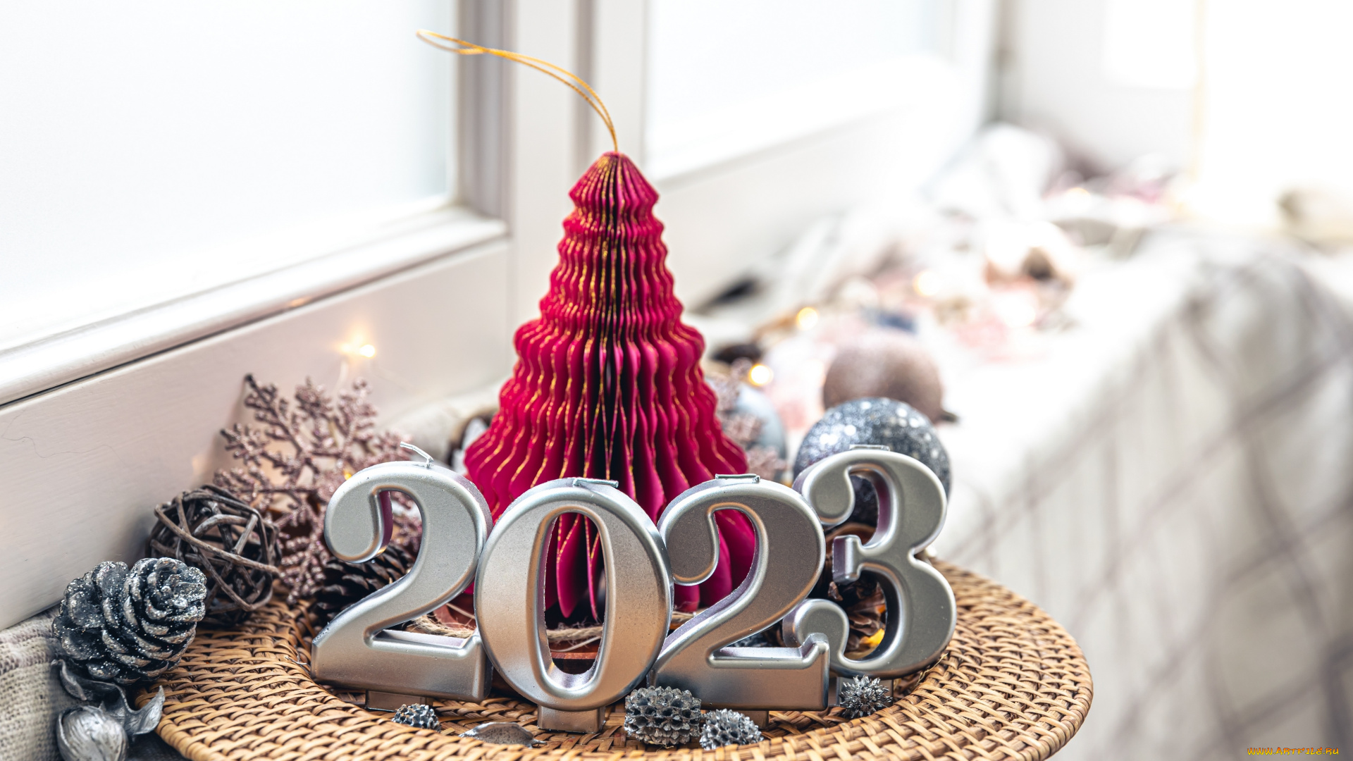 праздничные, -, разное, , новый, год, новый, год, свеча, цифры, дата