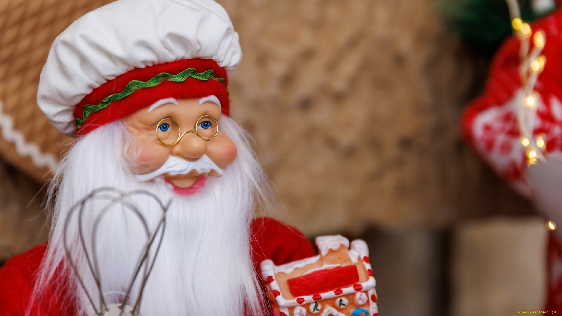 праздничные, дед, мороз, , санта, клаус, игрушечный, санта