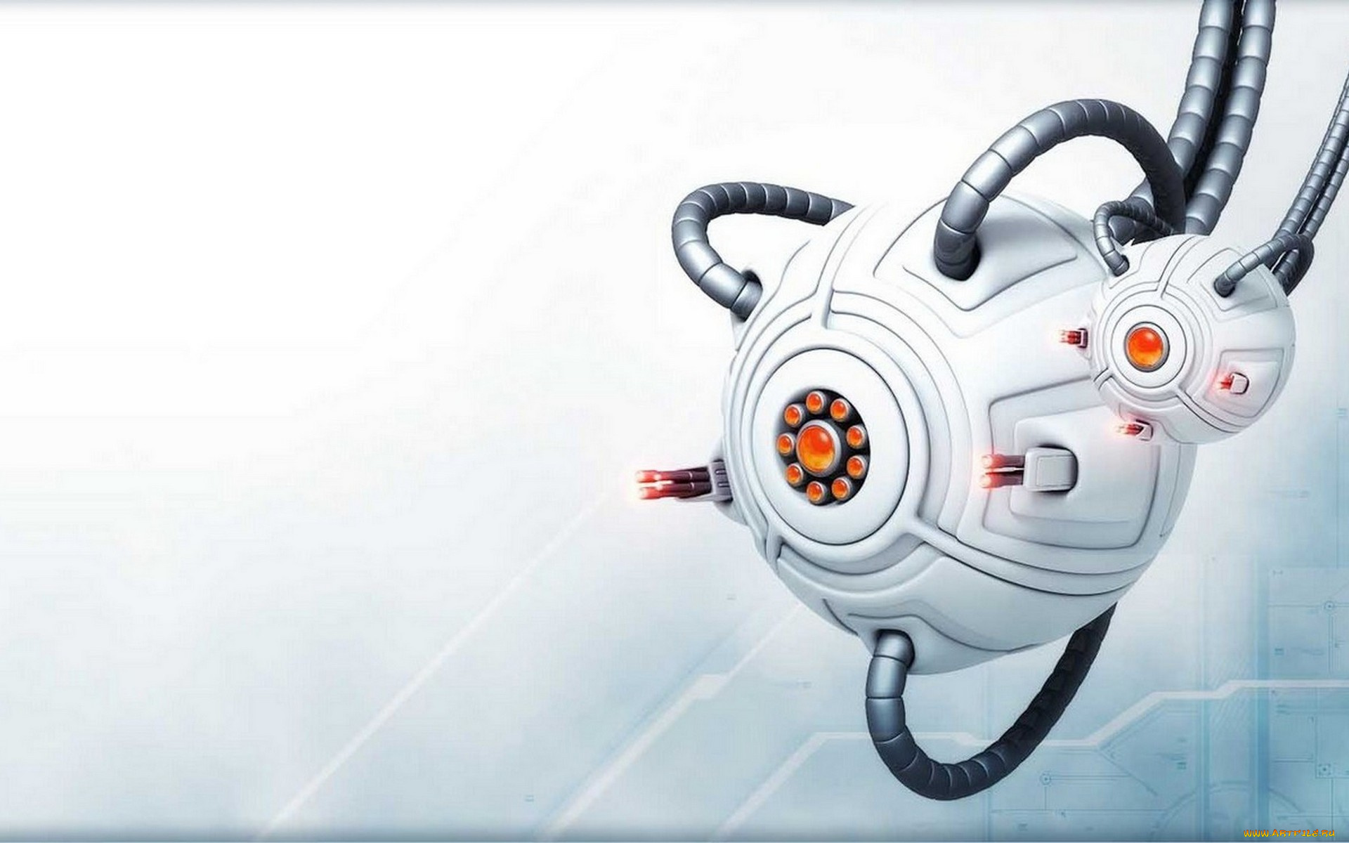 3д, графика, моделирование, , modeling, робот, механизм