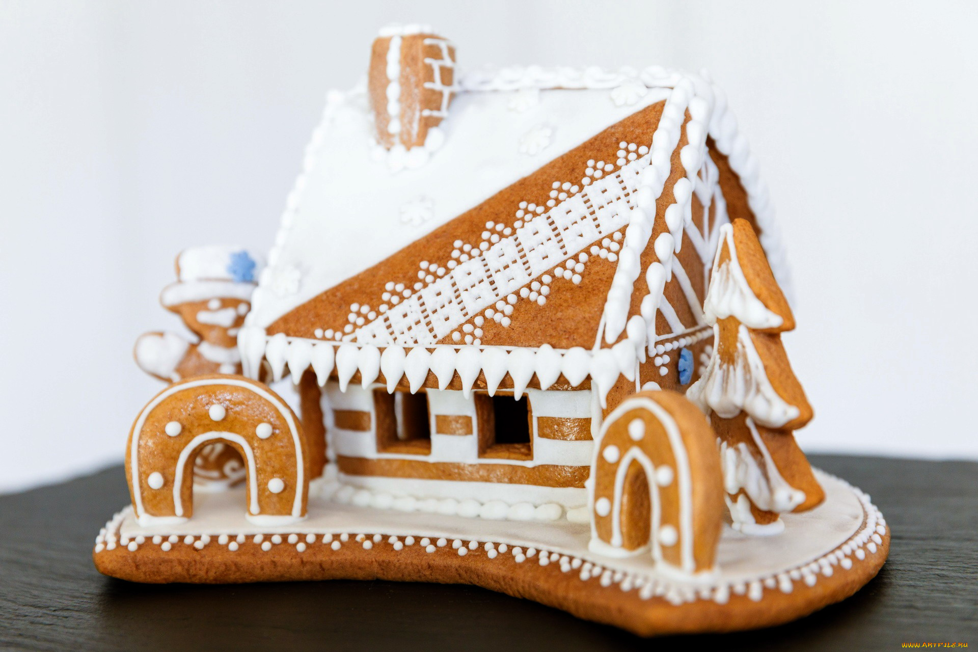 праздничные, угощения, пряничный, домик