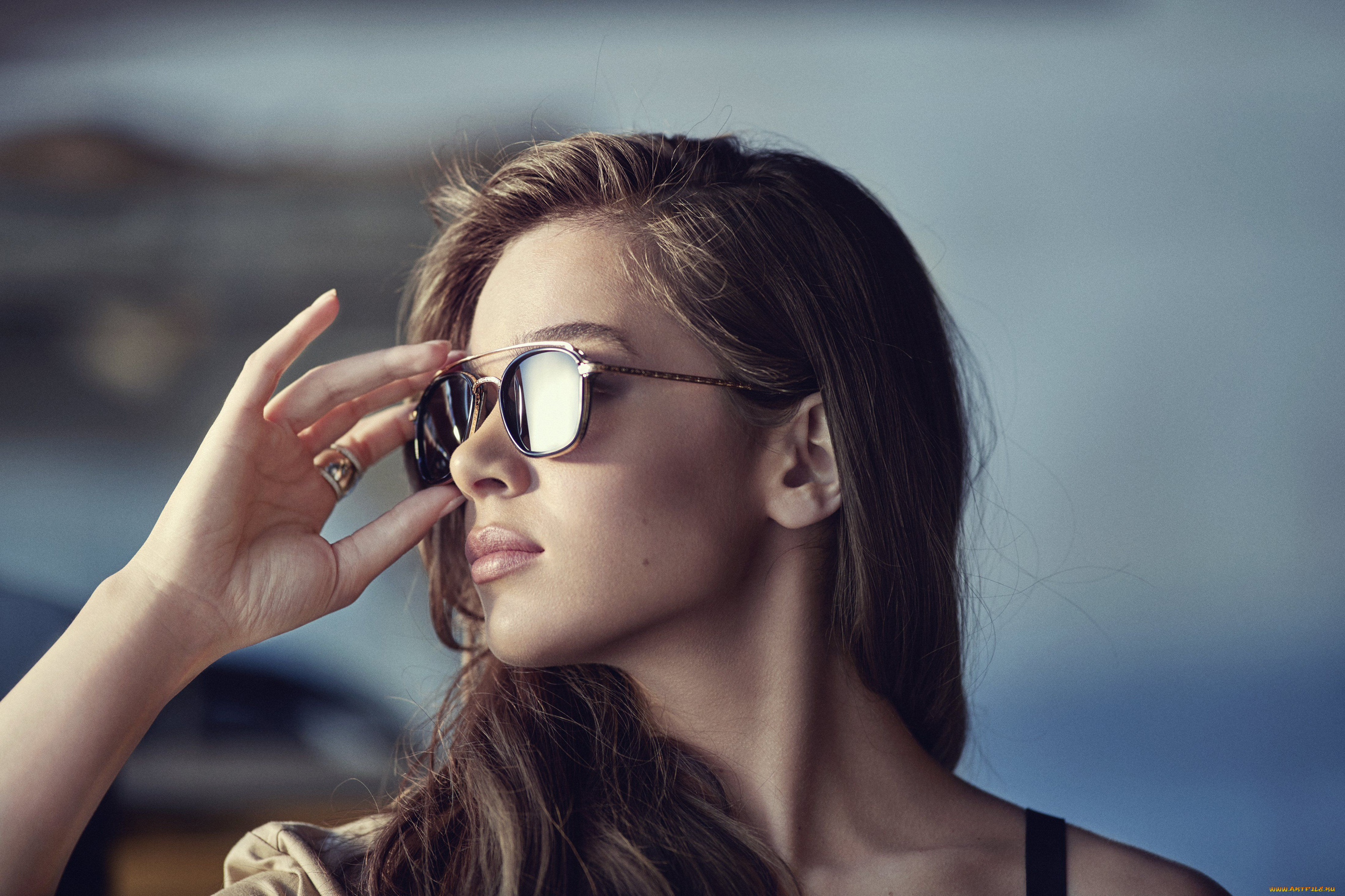 девушки, hailee, steinfeld, хейли, стейнфилд, певица, брюнетка, актриса, женщины, в, помещении, глубина, резкости, длинные, волосы, лицо, знаменитости