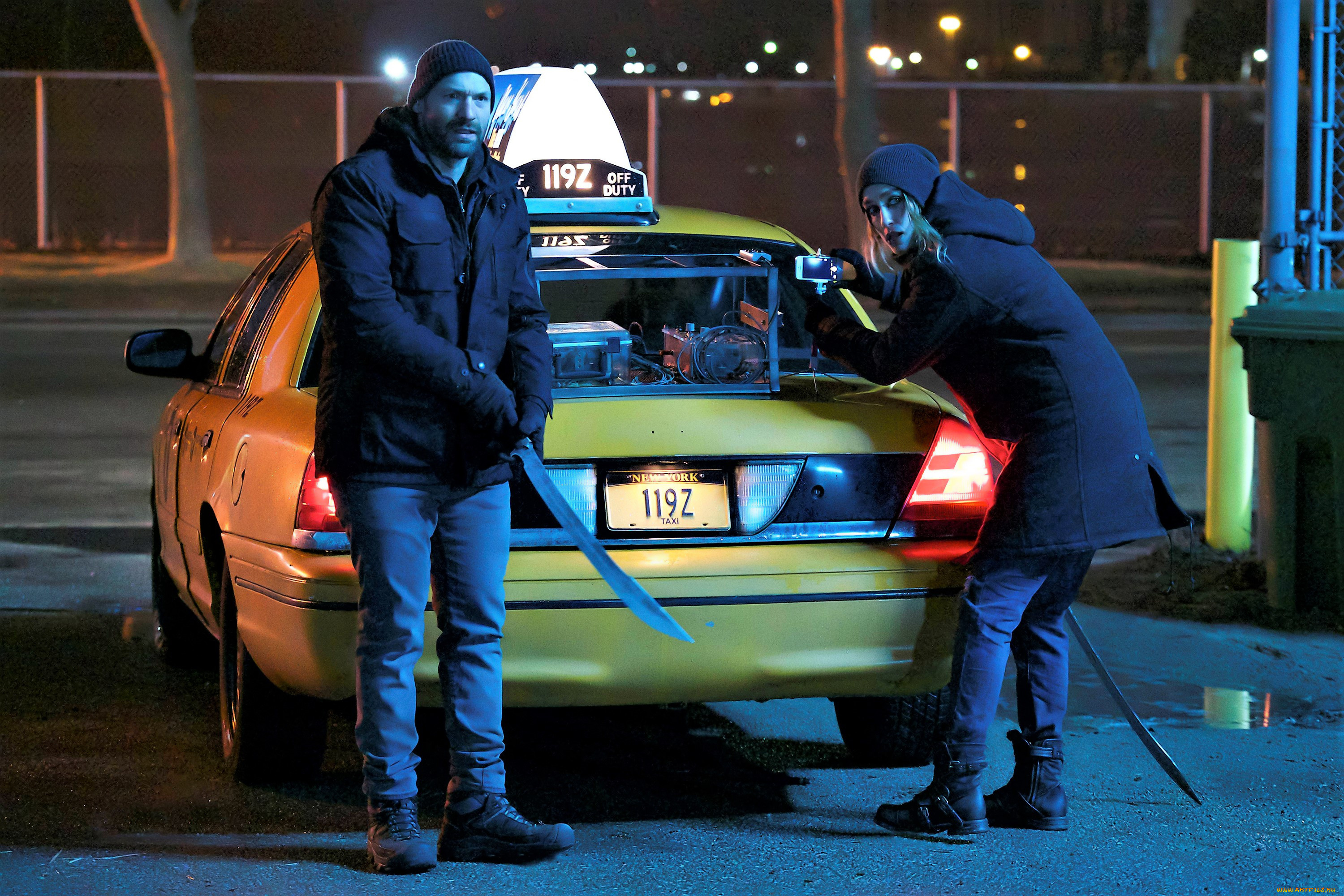 кино, фильмы, the, strain, мужчина, женщина, оружие, камера, машина