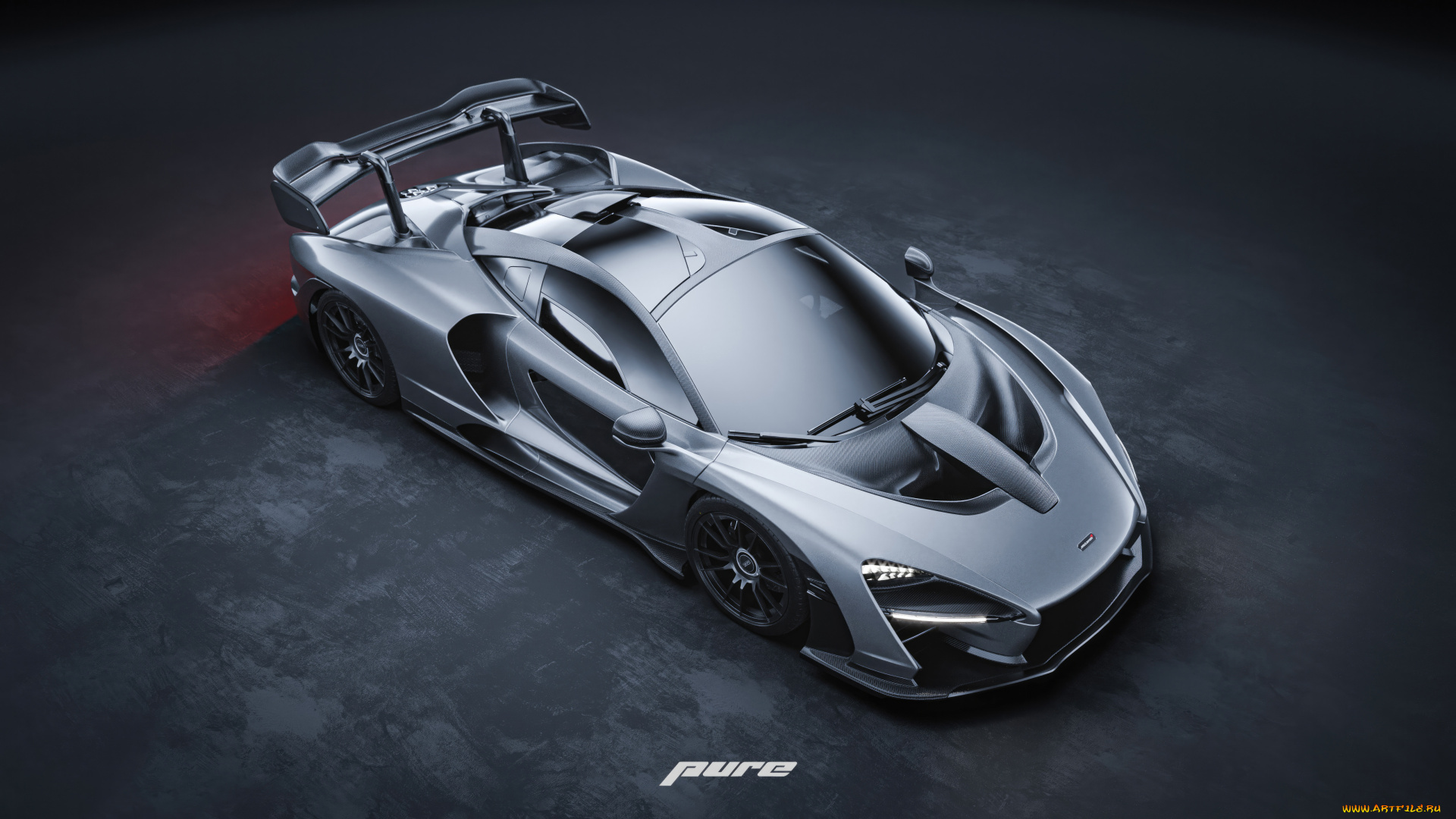 2024, mclaren, senna, автомобили, 3д, 2024, mclaren, senna, гиперкар, вид, сверху