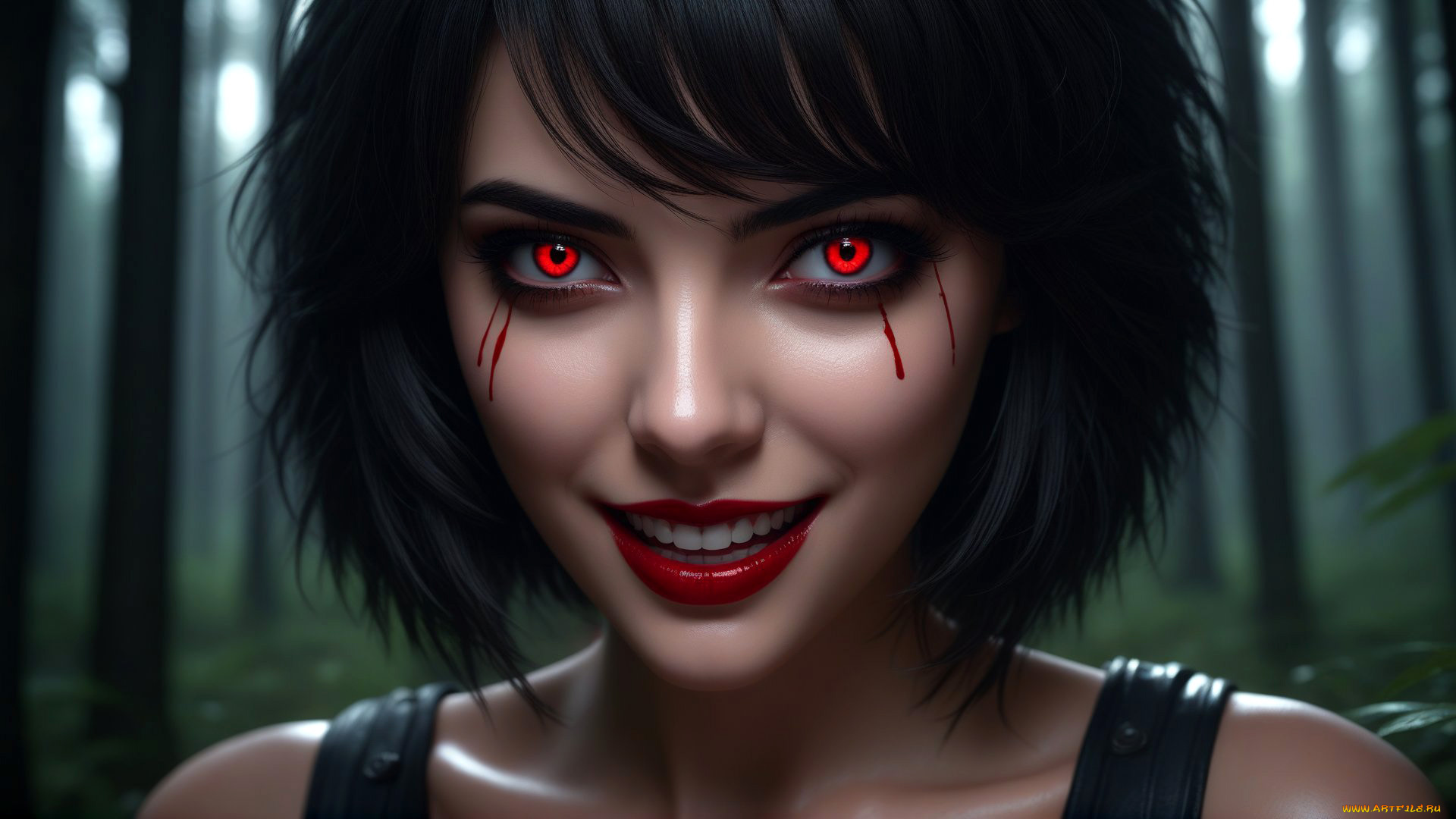 3д, графика, портрет, , portraits, нейросети, графика, нейроарт, ai, art, нейронные, сети, рисунки, нейро, искусство, девушка, вампир