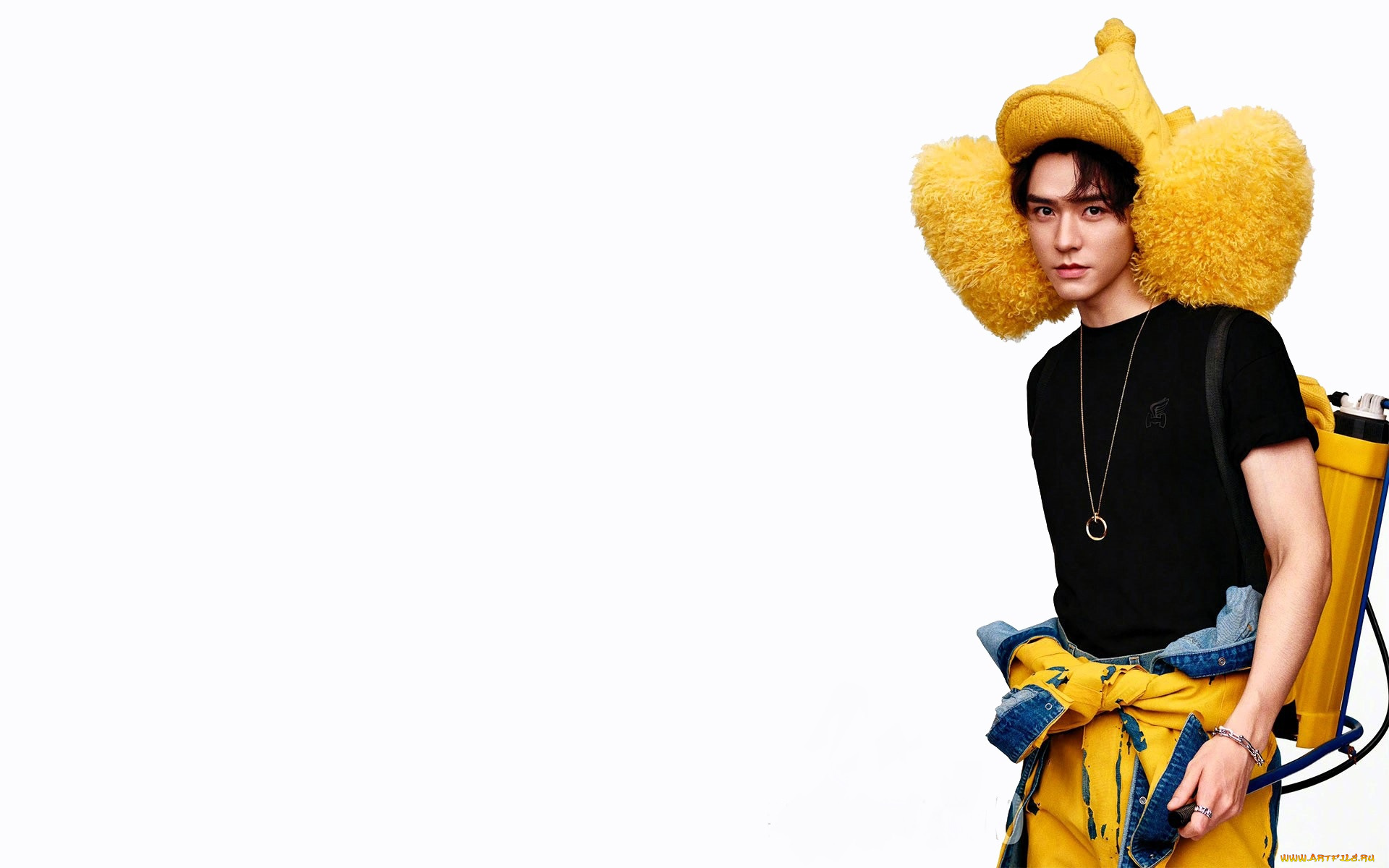 мужчины, gong, jun, |, simon, gong, актер, шапка, оборудование