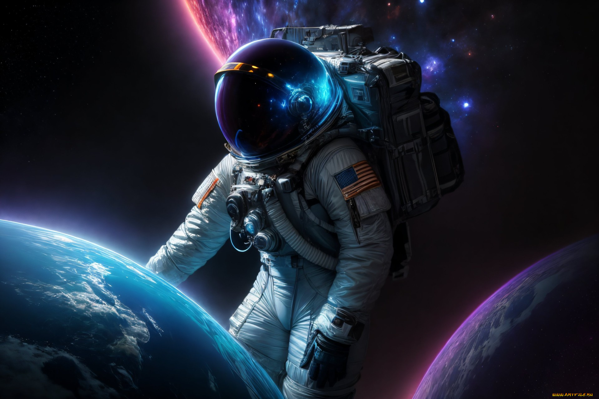 космос, арт, нейросети, графика, нейроарт, ai, art, нейронные, сети, рисунки, нейро, искусство