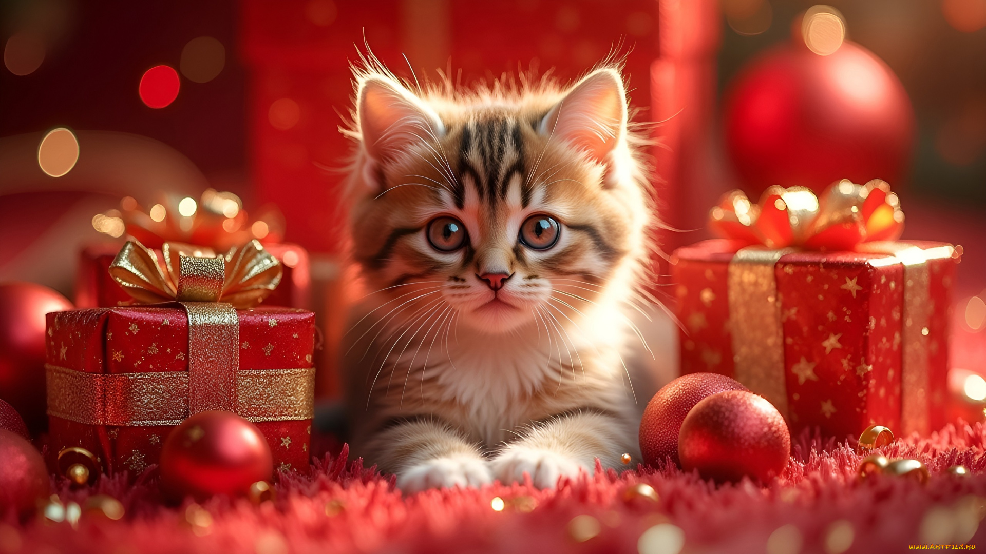 праздничные, -, разное, , новый, год, кот, кошка