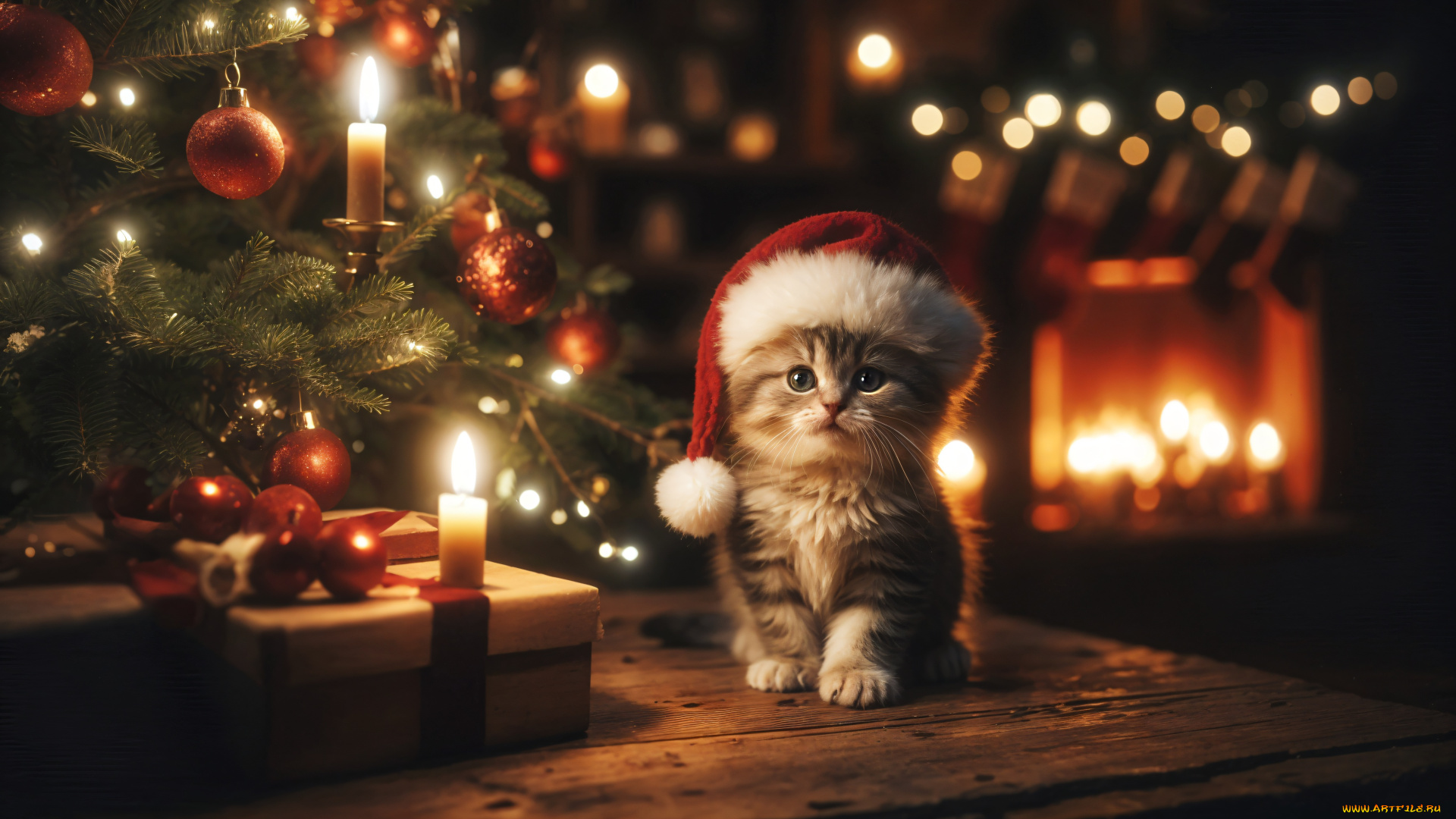 праздничные, -, разное, , новый, год, кот, кошка