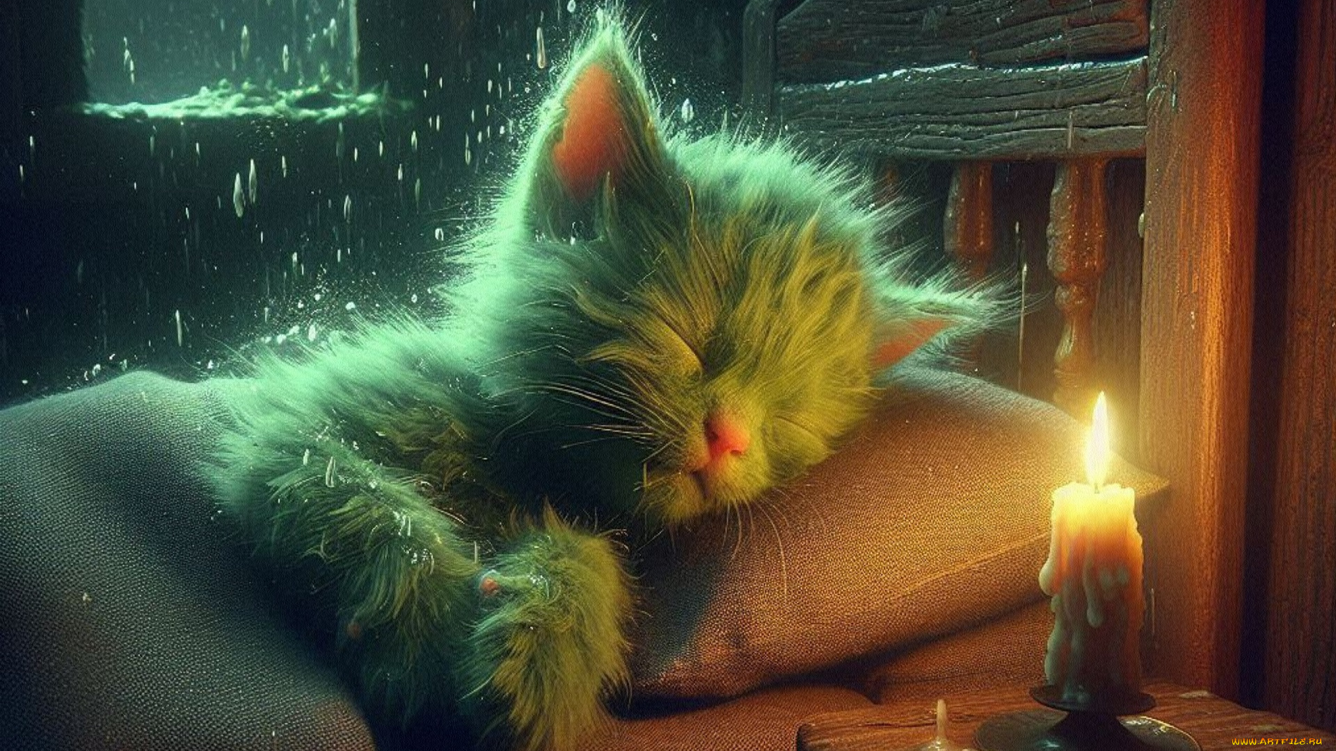 разное, компьютерный, дизайн, кот, кошка