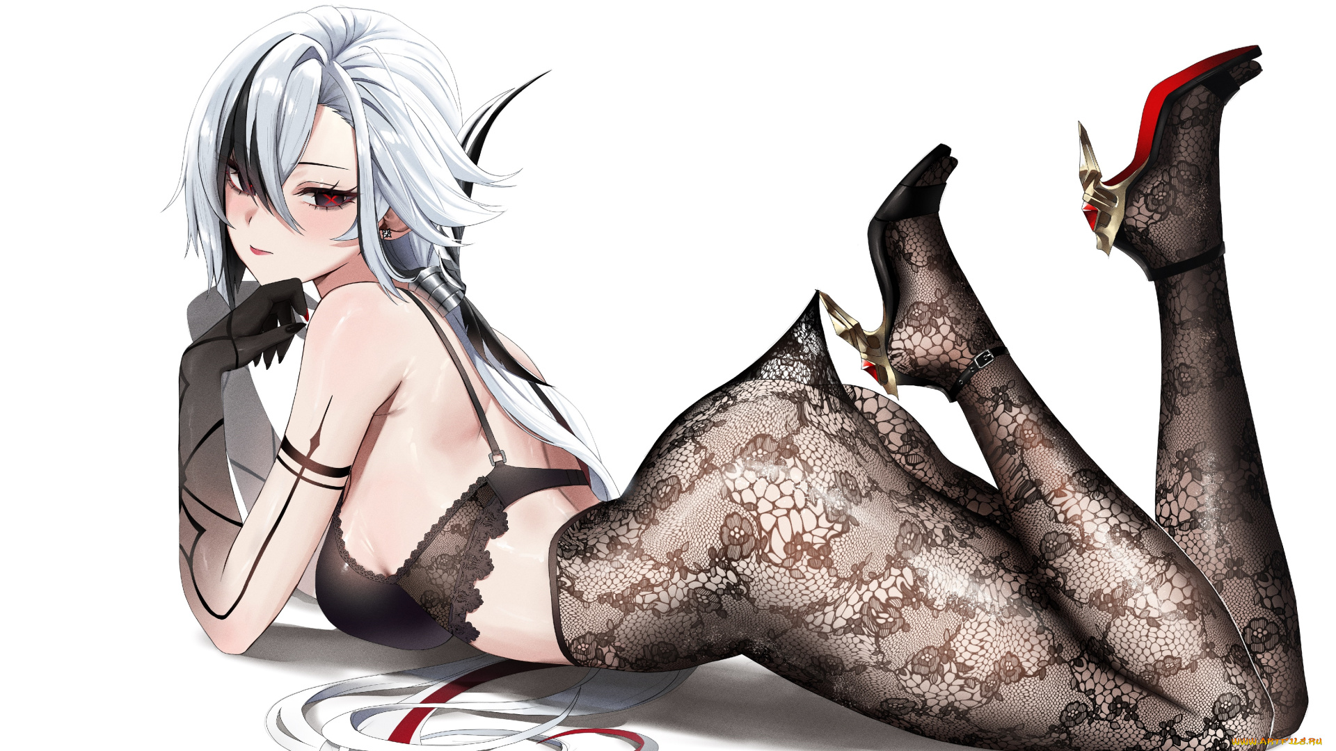 аниме, genshin, impact, девушка