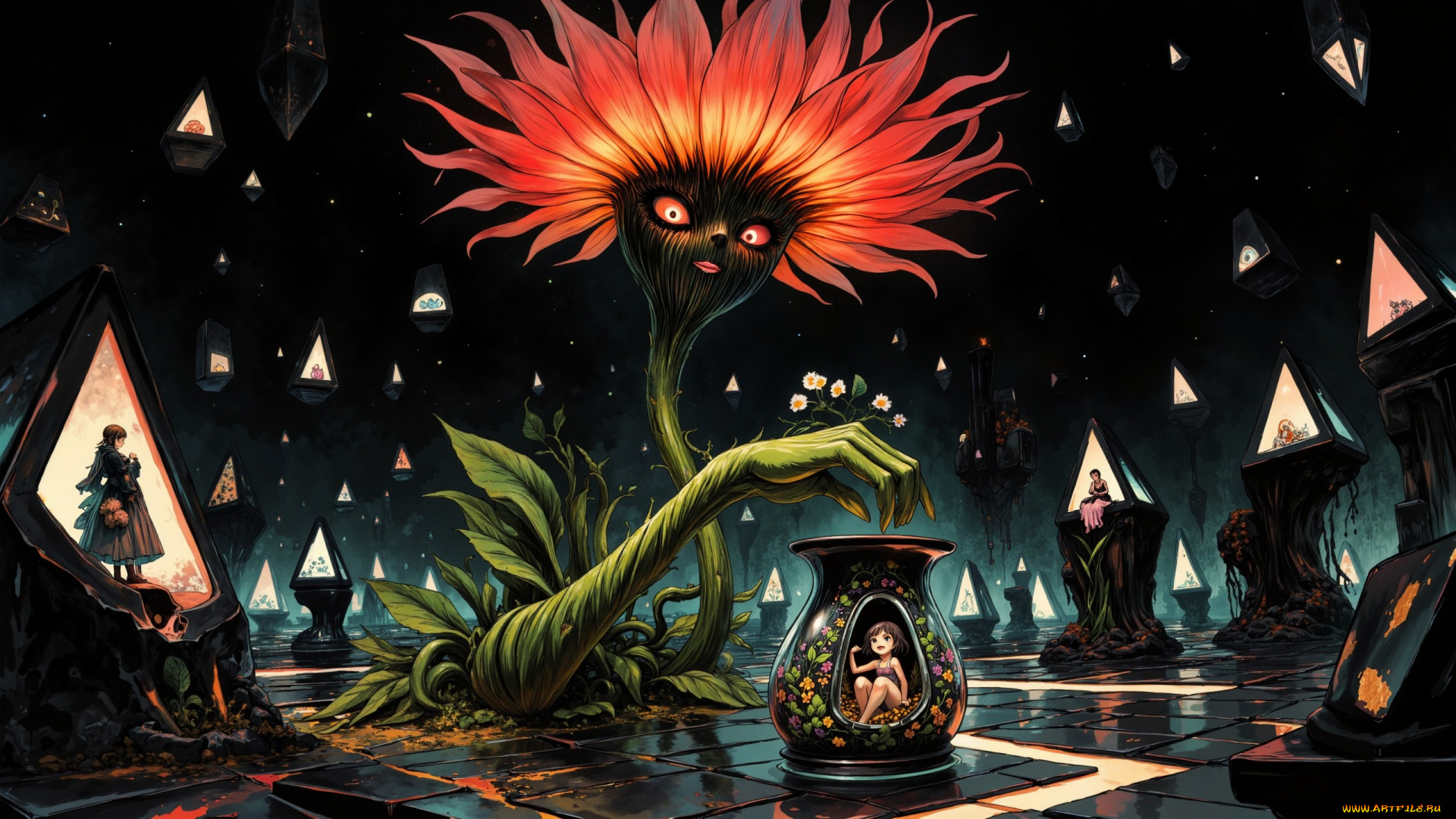 фэнтези, существа, нейросети, графика, нейроарт, ai, art, нейронные, сети, рисунки, нейро, искусство, нейрографика, graphics, neuroart, neural, networks, drawings, neuro, neurography