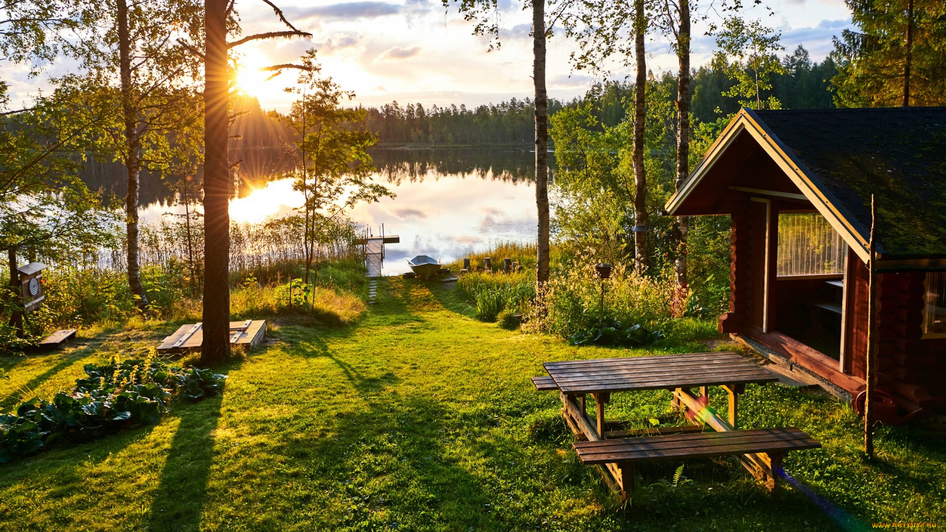 города, -, здания, , дома, пейзаж