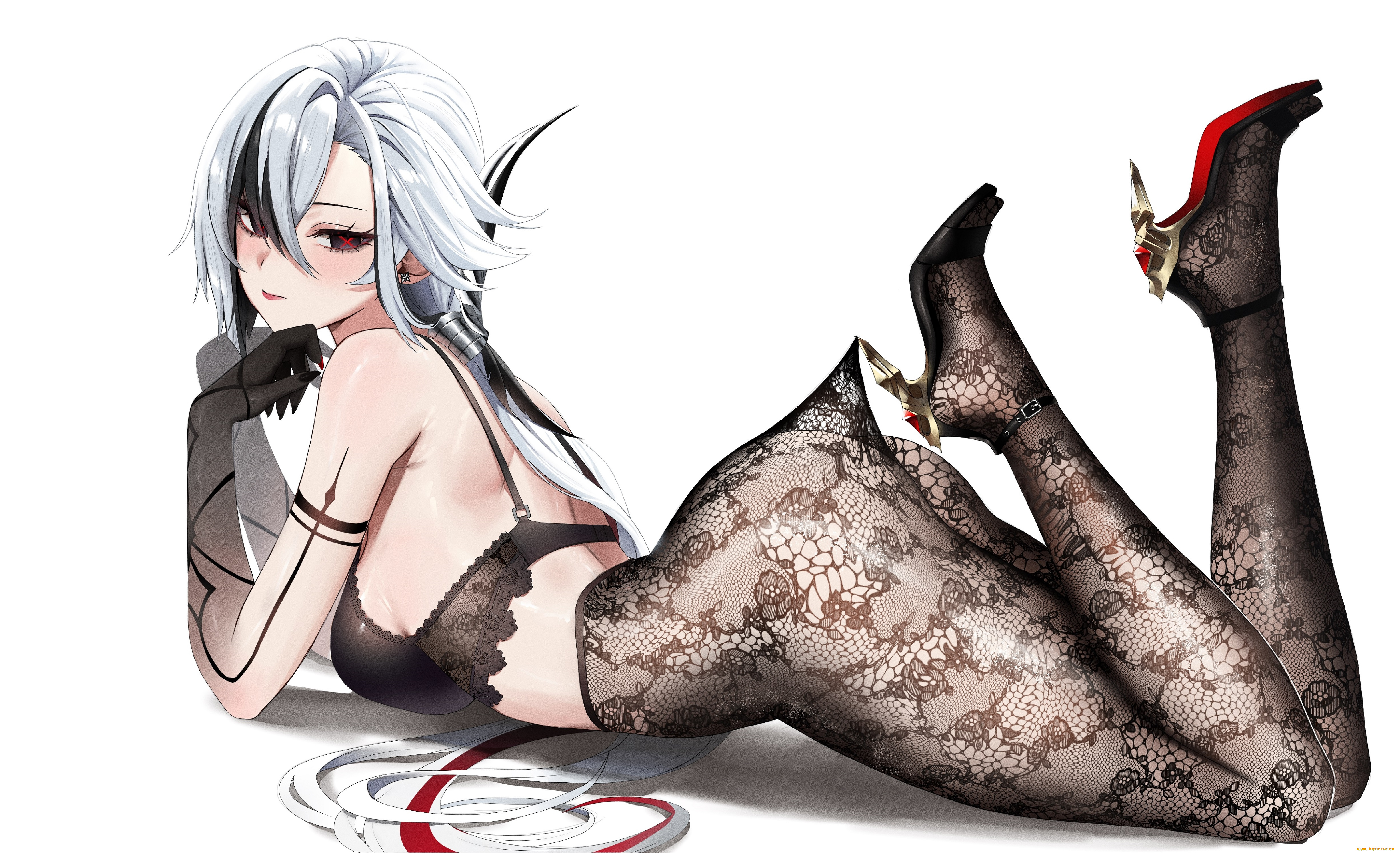 аниме, genshin, impact, девушка