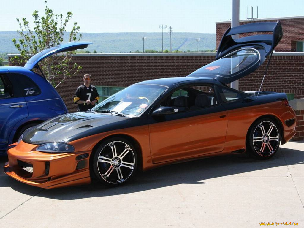 mitsubishi, eclipse, автомобили