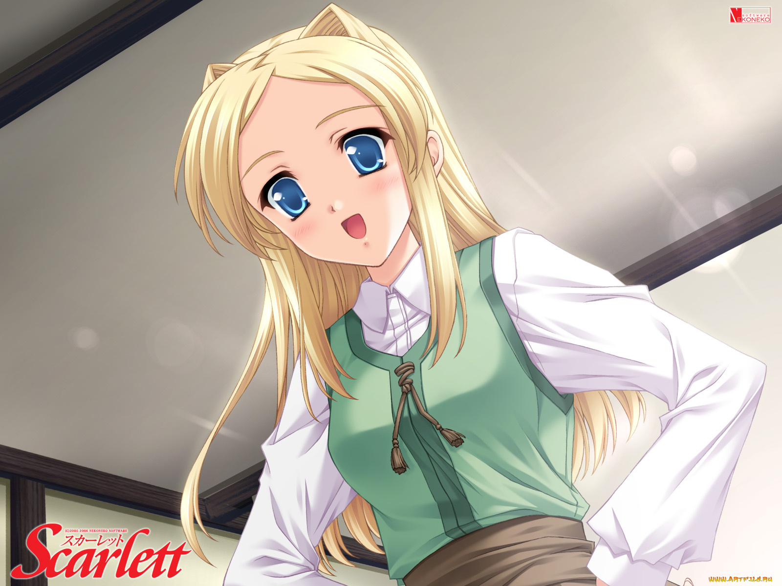 аниме, scarlett