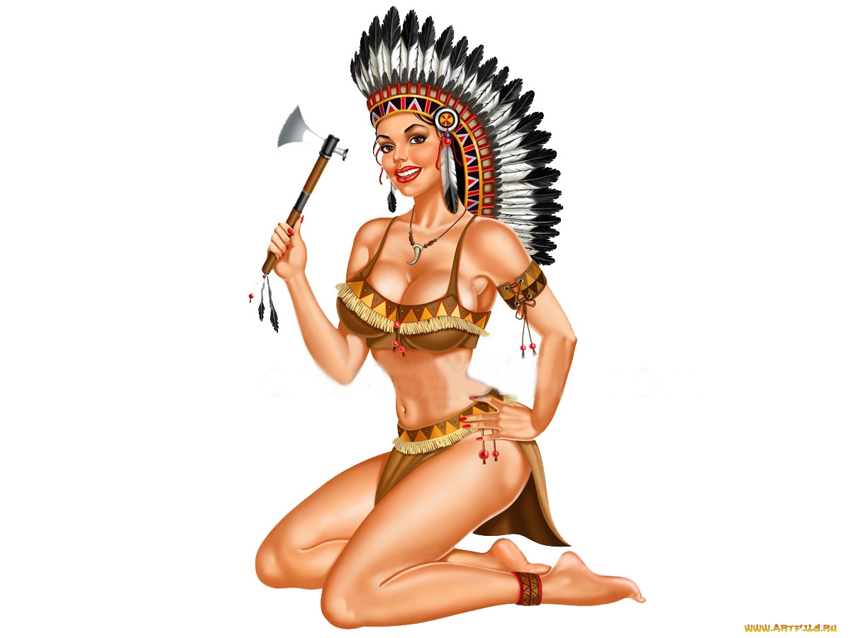 рисованные, люди