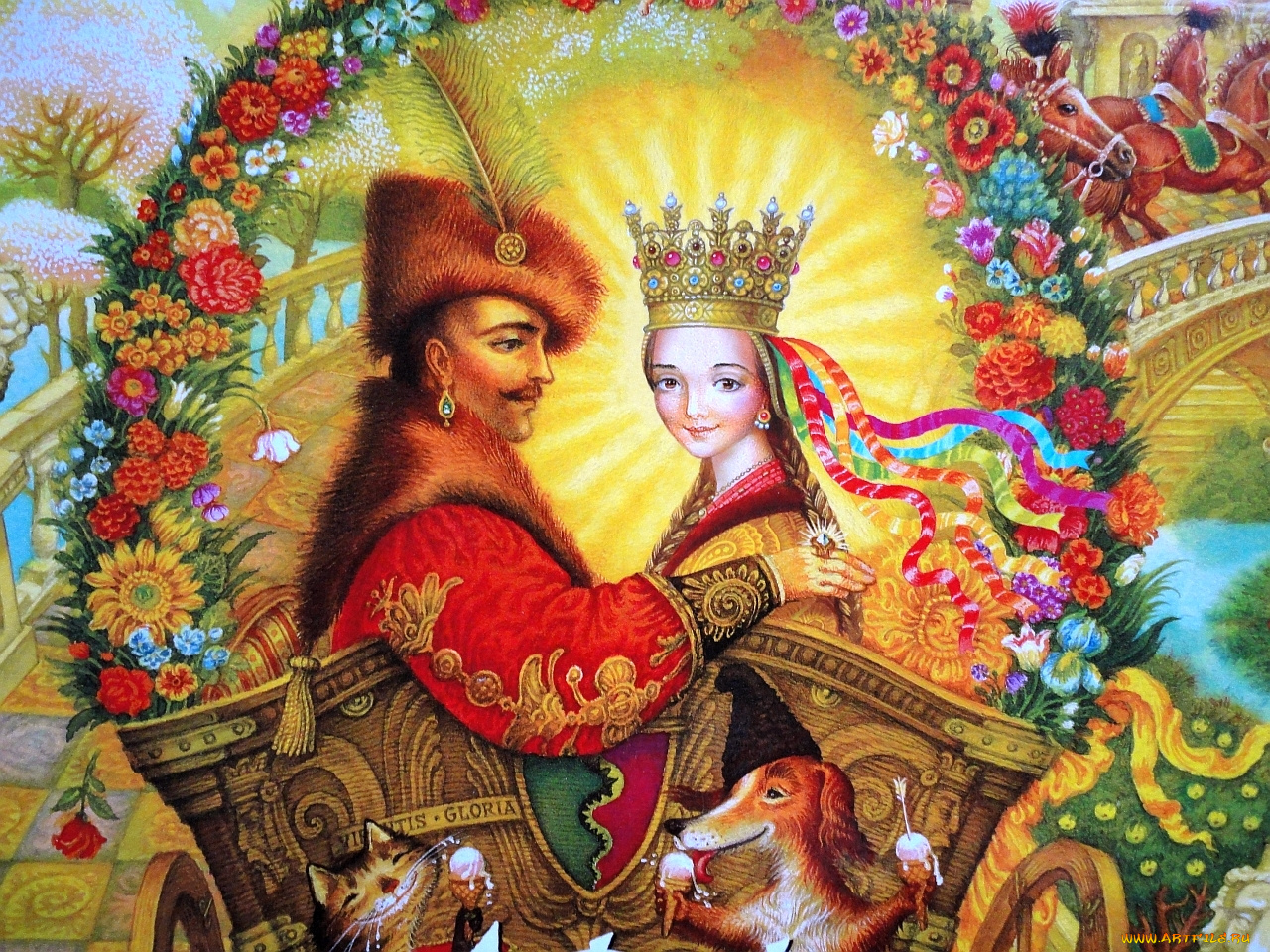 екатерина, штанко, иллюстрации, украинским, народным, сказкам, рисованные