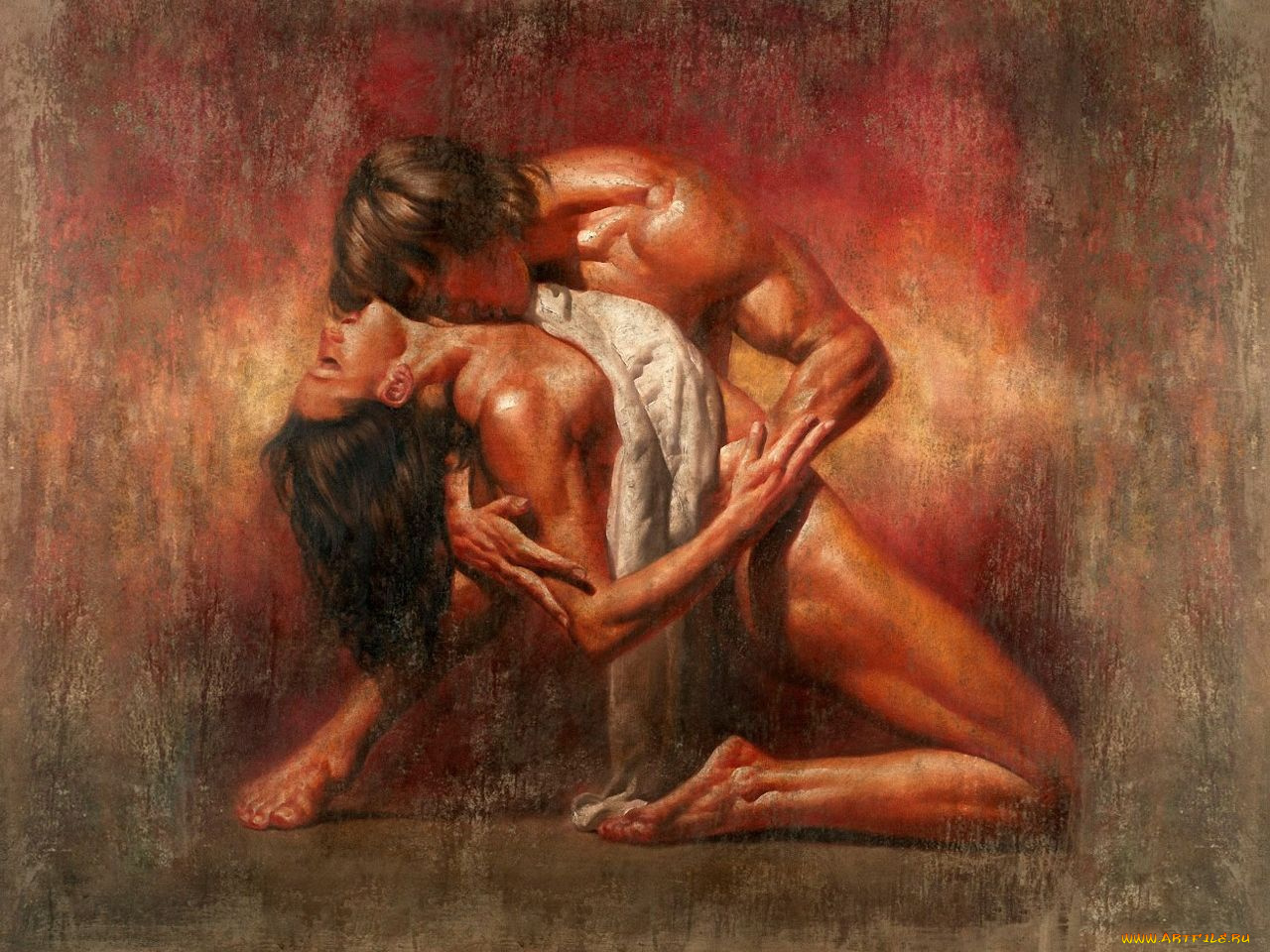 рисованные, люди