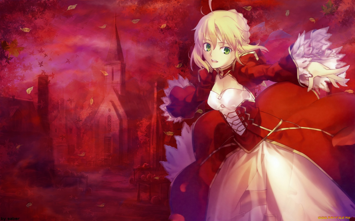 аниме, fate, stay, night