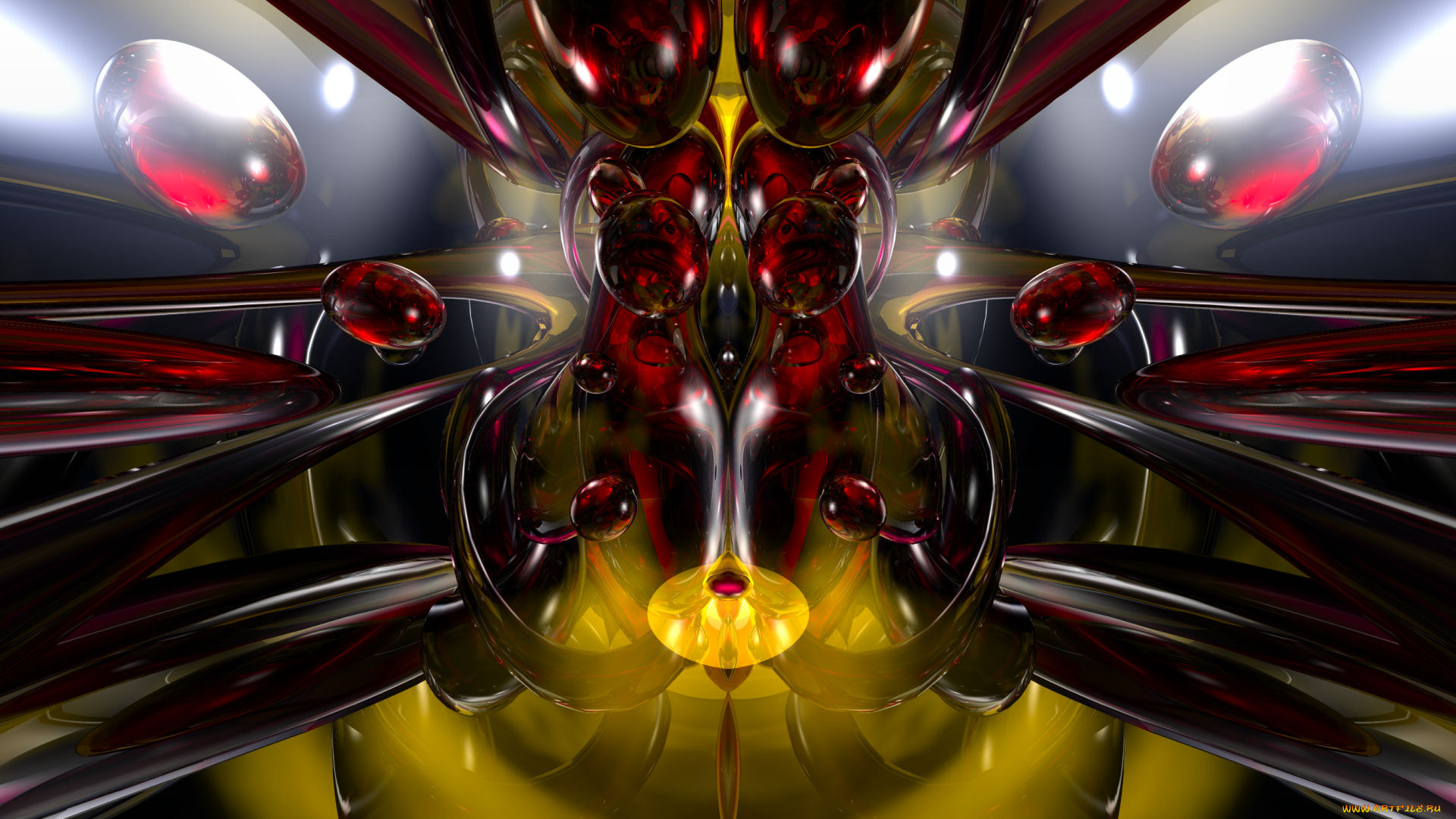 3д, графика, fractal, фракталы