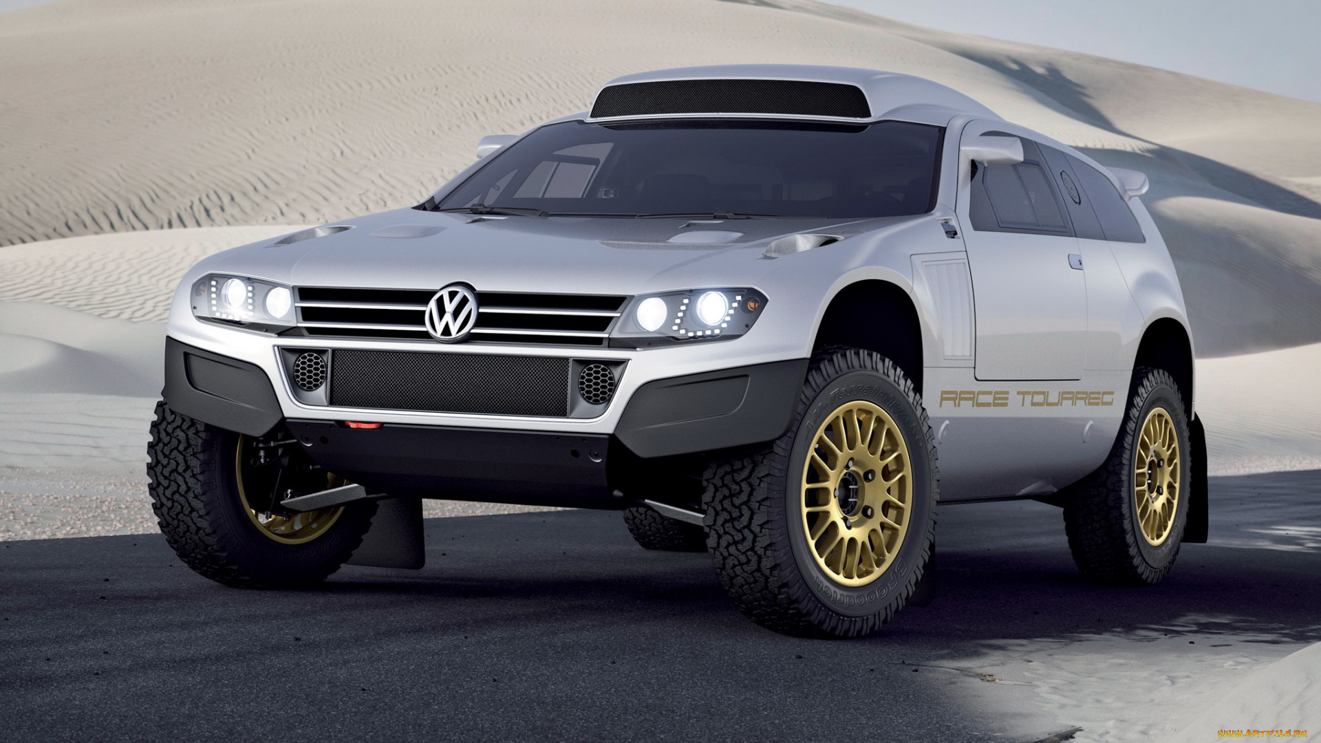 race, touareg, qatar, concept, 2011, автомобили, volkswagen