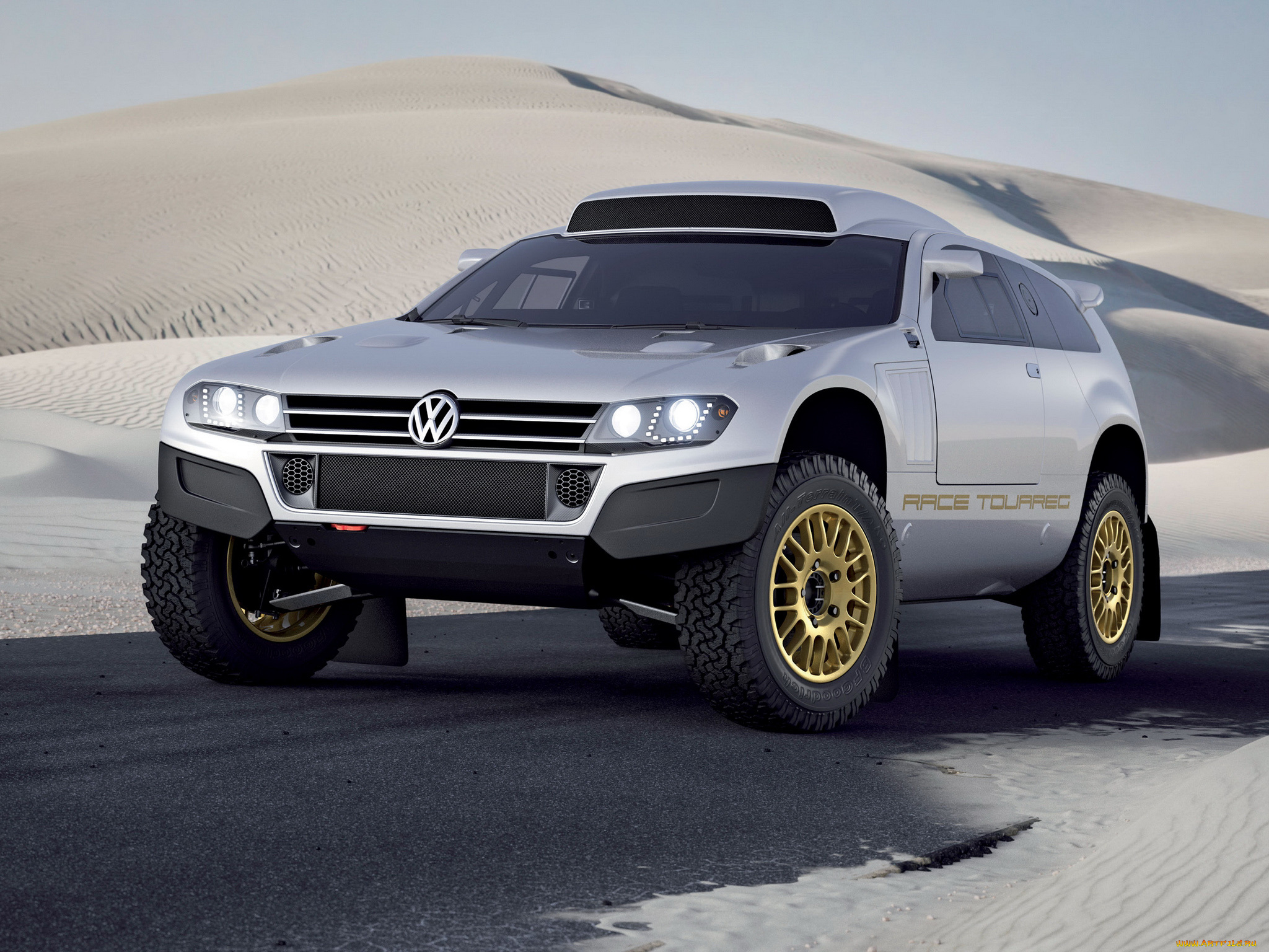 race, touareg, qatar, concept, 2011, автомобили, volkswagen