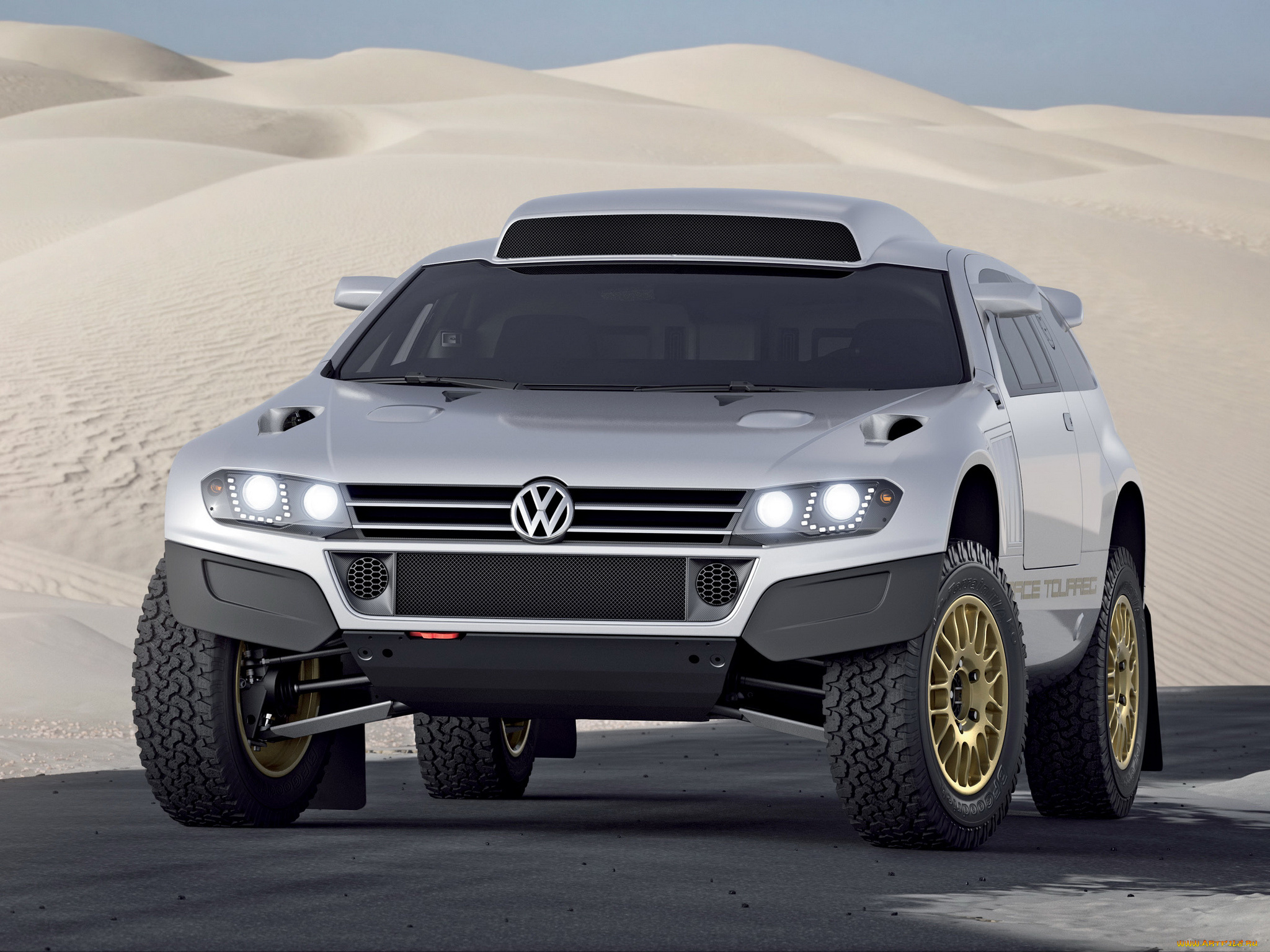 race, touareg, qatar, concept, 2011, автомобили, volkswagen