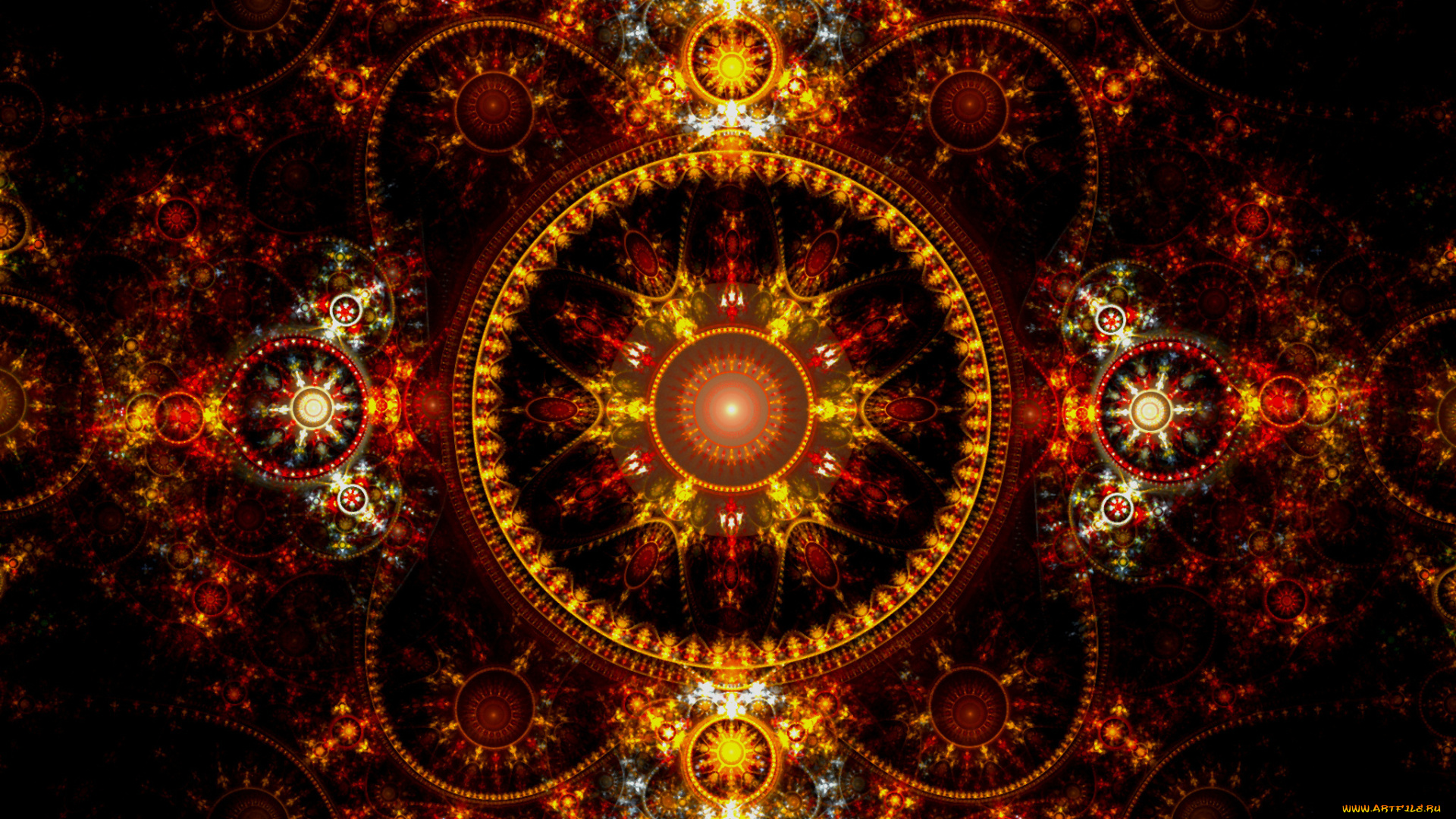 3д, графика, fractal, фракталы, узор, фон