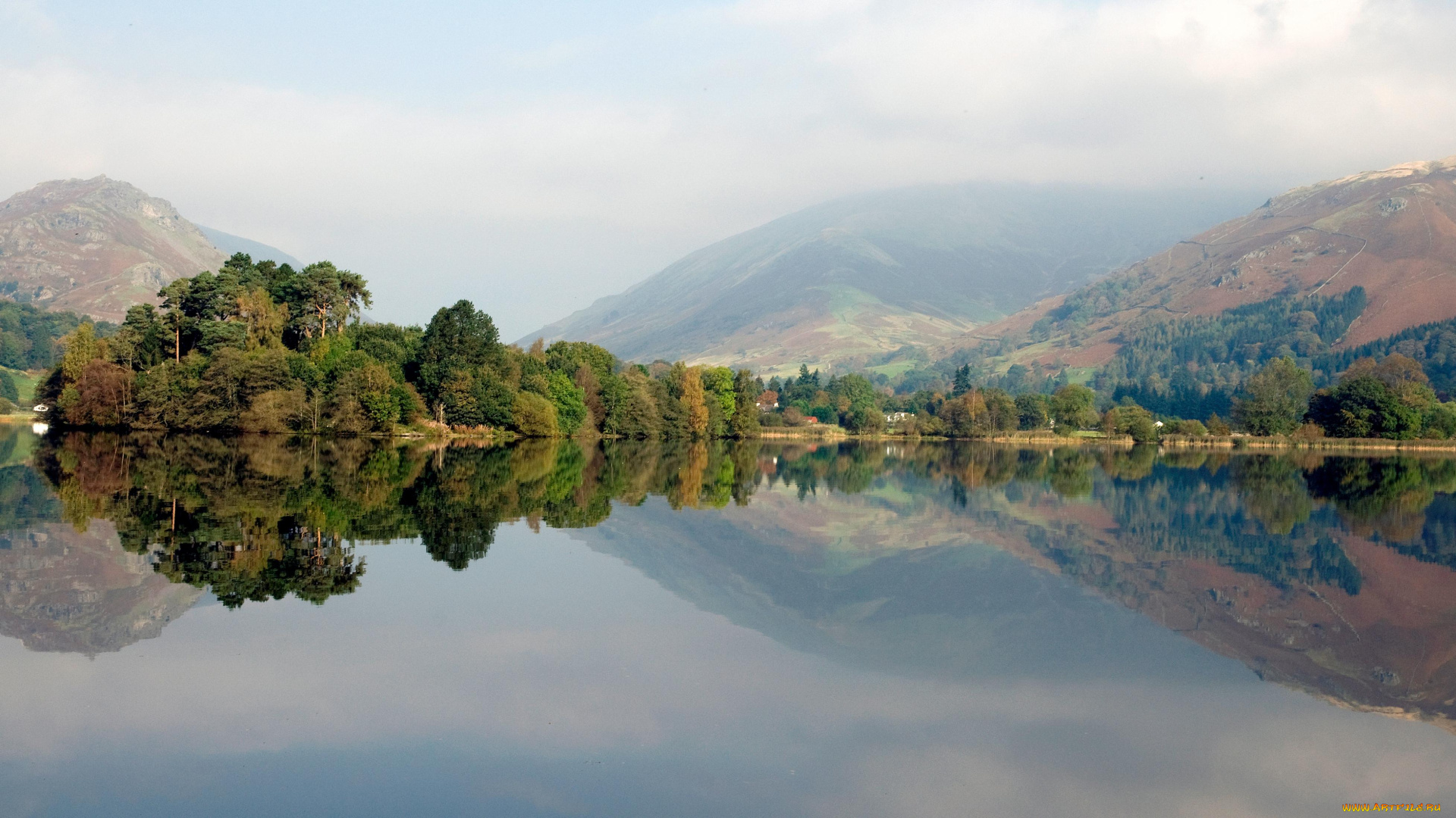 природа, реки, озера, лес, деревья