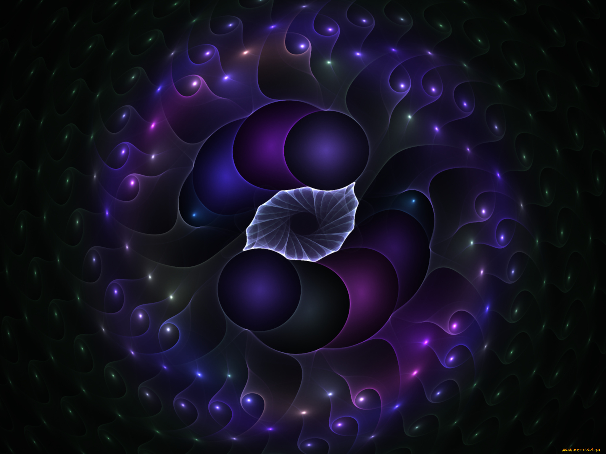 3д, графика, fractal, фракталы, фон, узор