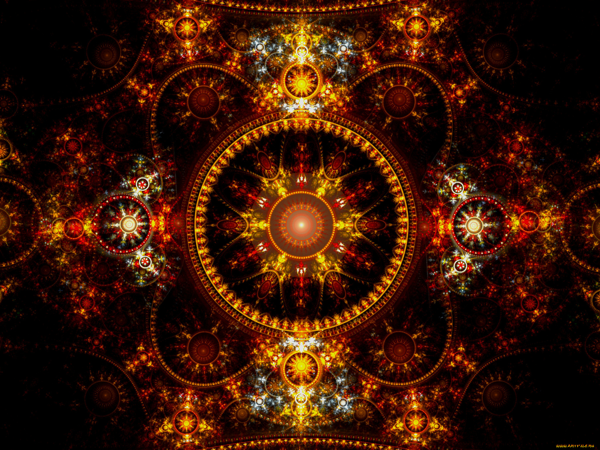 3д, графика, fractal, фракталы, узор, фон