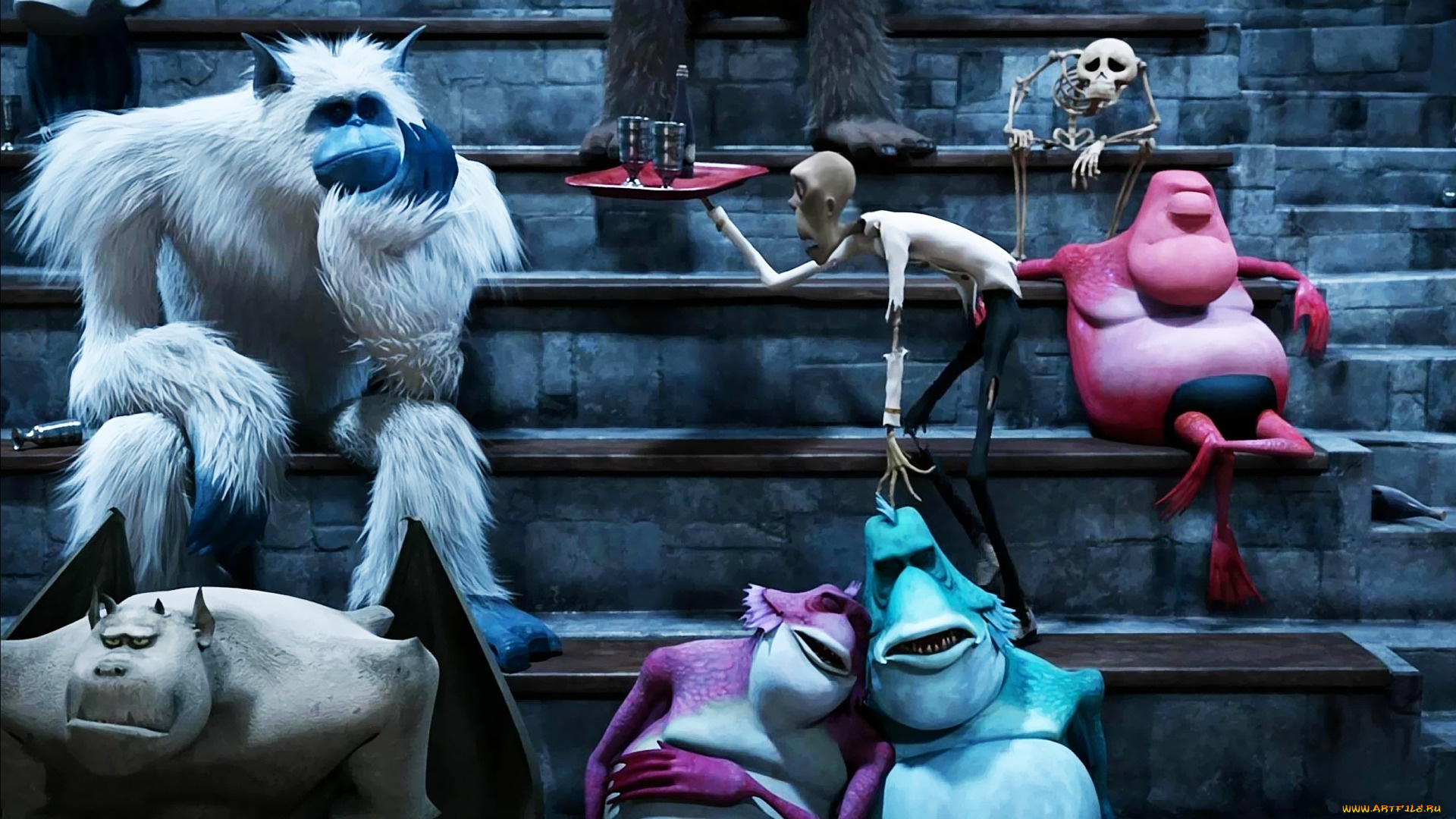 hotel, transylvania, мультфильмы, монстры, на, каникулах