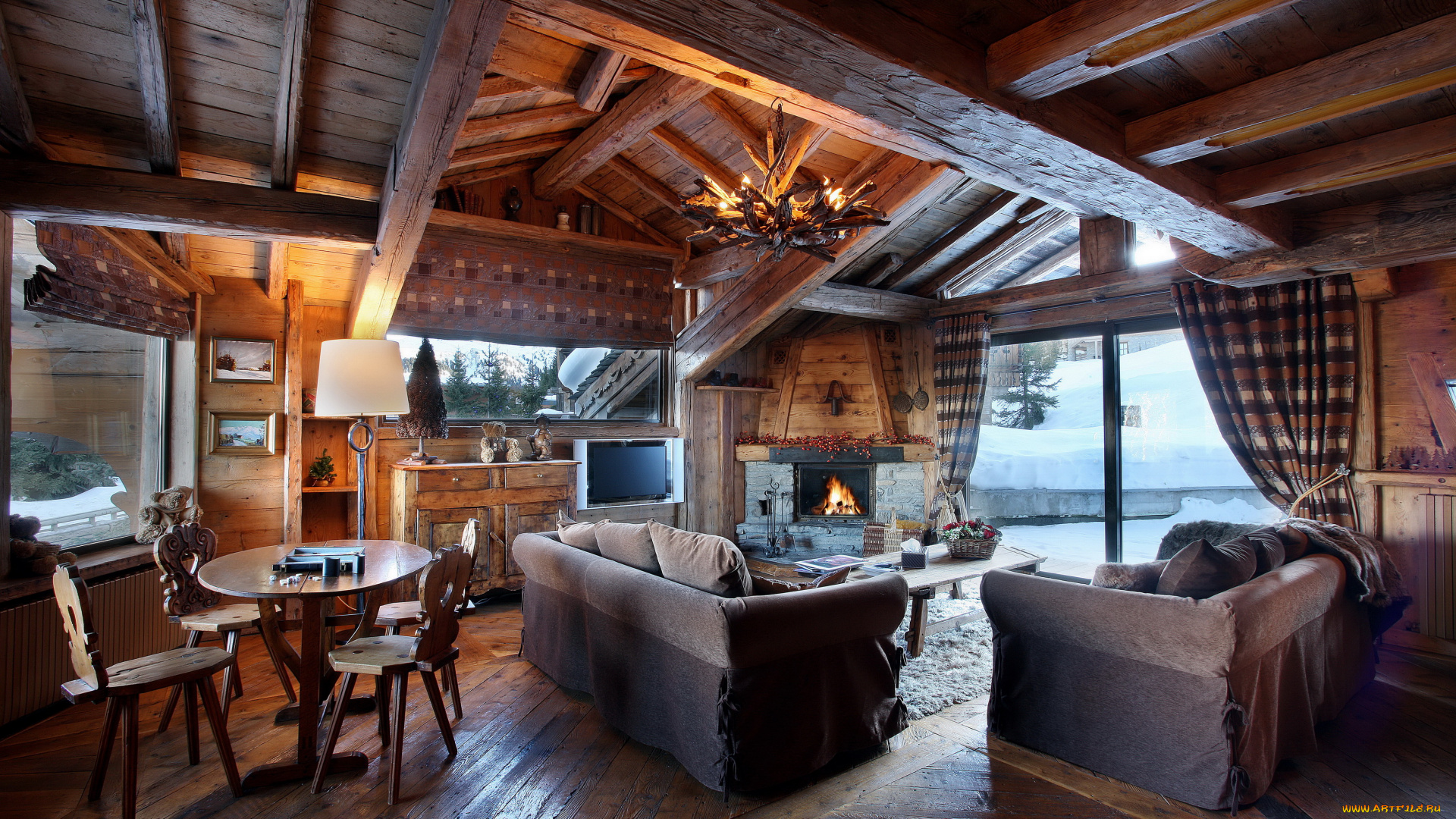 интерьер, гостиная