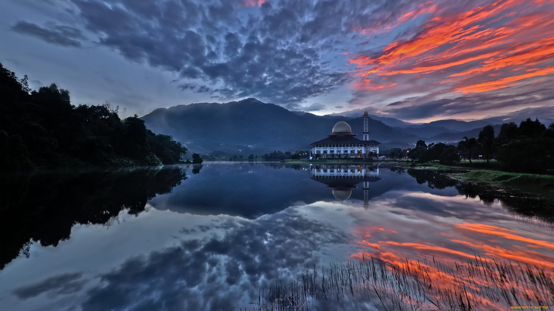 природа, реки, озера, озеро, отражение, пейзаж