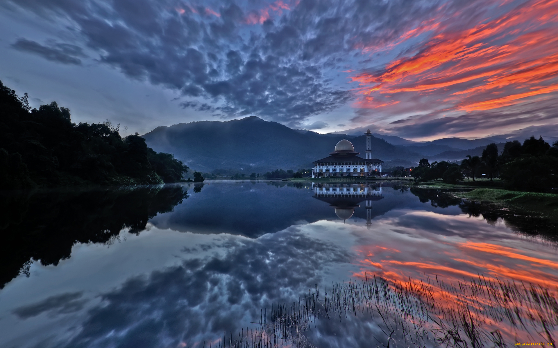 природа, реки, озера, озеро, отражение, пейзаж