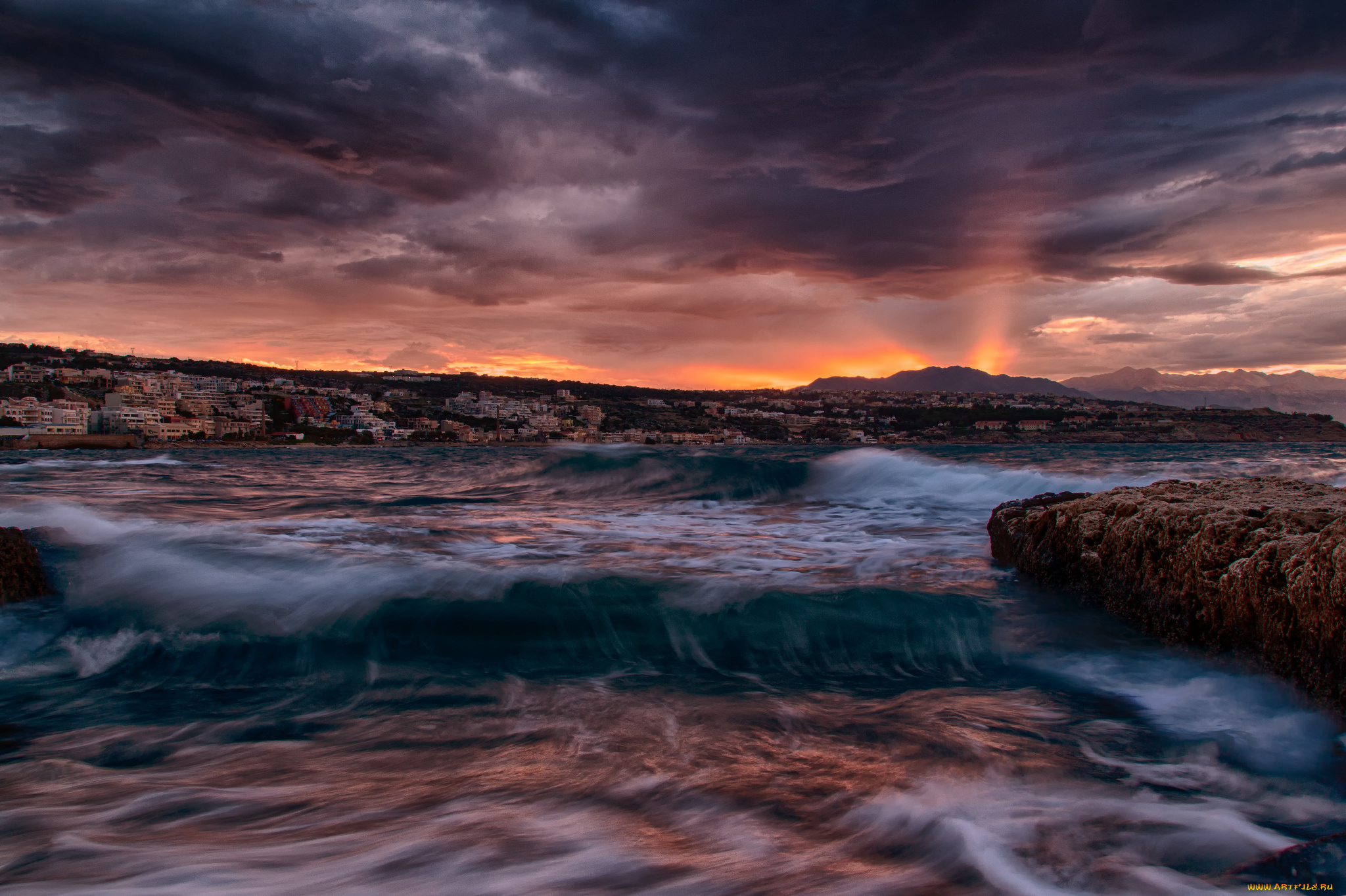 природа, реки, озера, камни, поток, пороги, горы