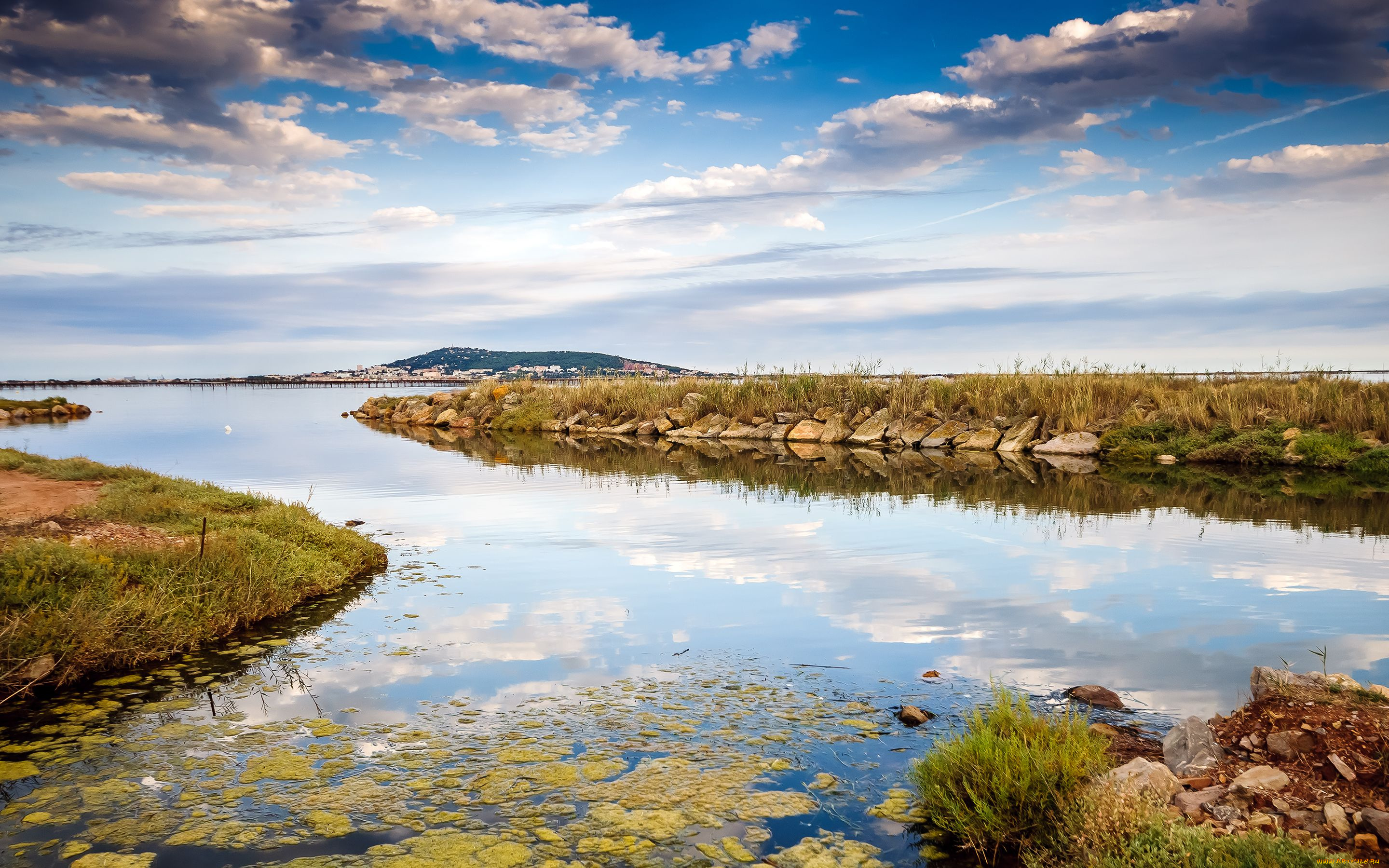 природа, реки, озера, залив, mont, saint, clair