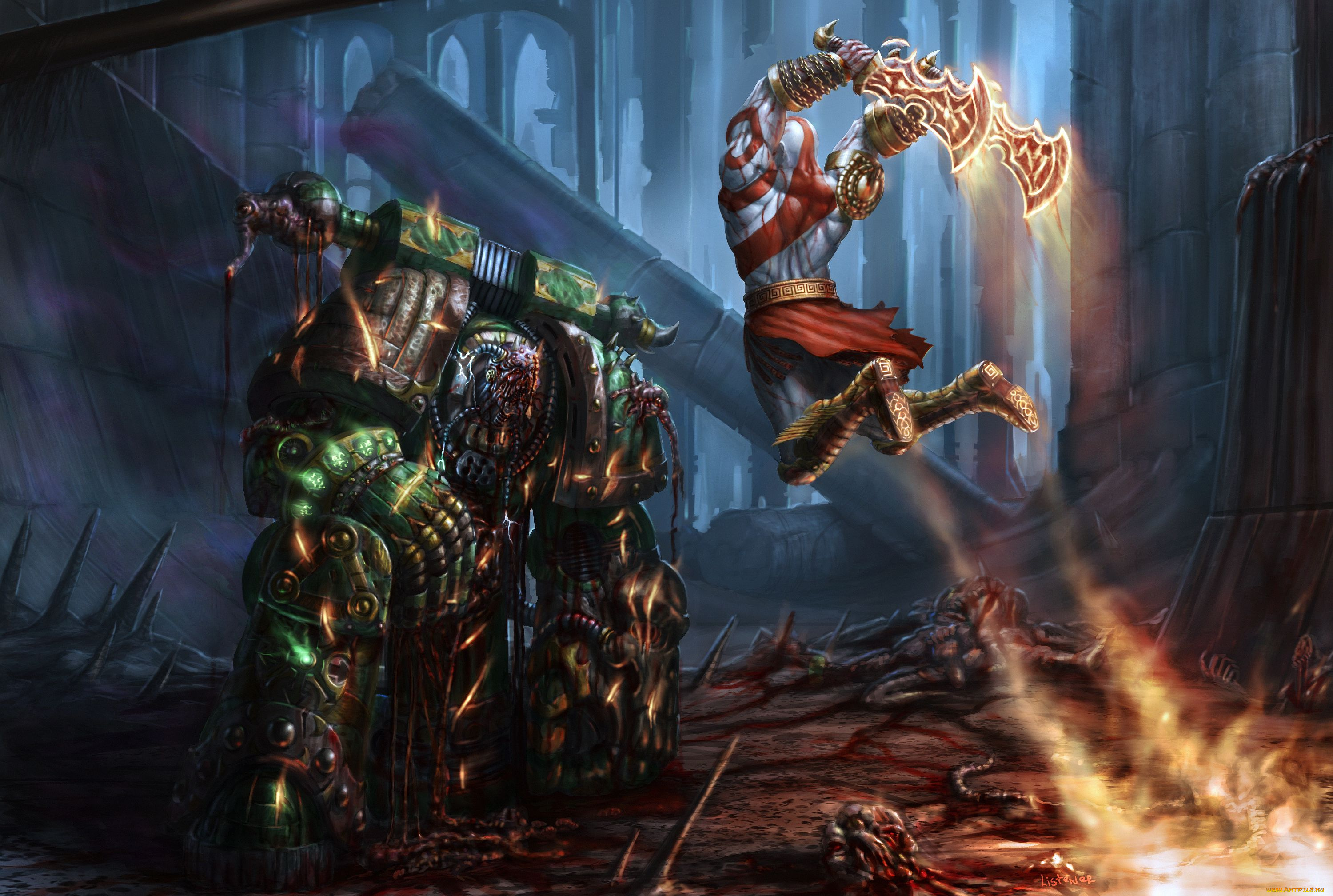 god, of, war, видео, игры, kratos