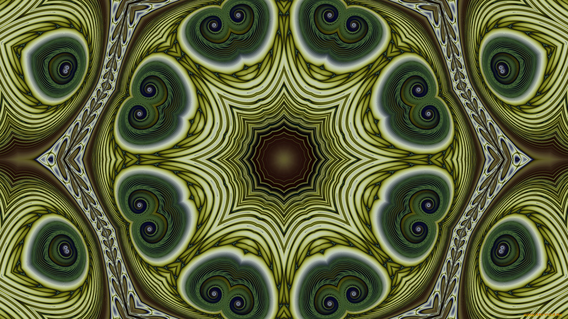 3д, графика, fractal, , фракталы, фон, цвета, узор
