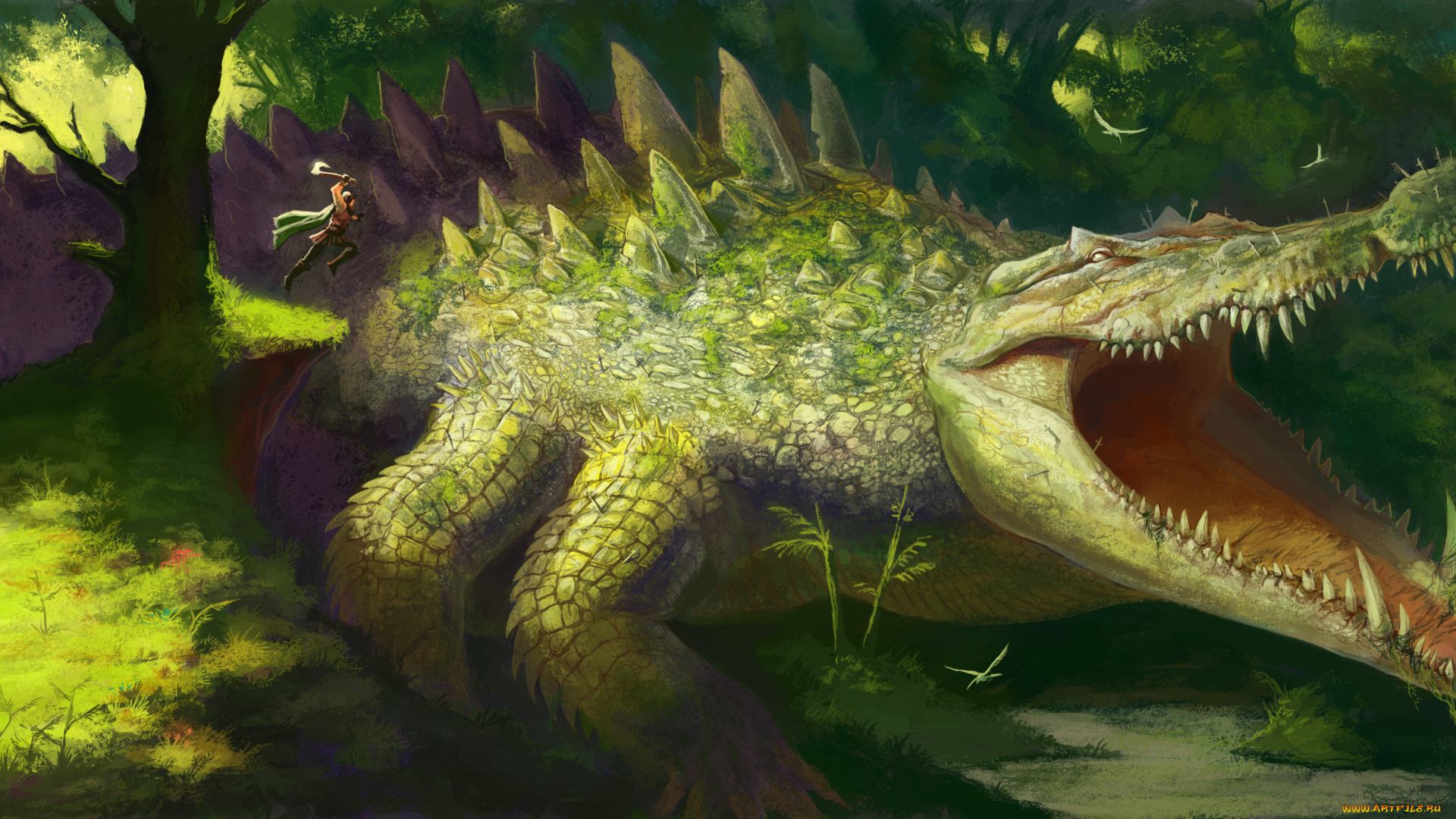 фэнтези, существа, пасть