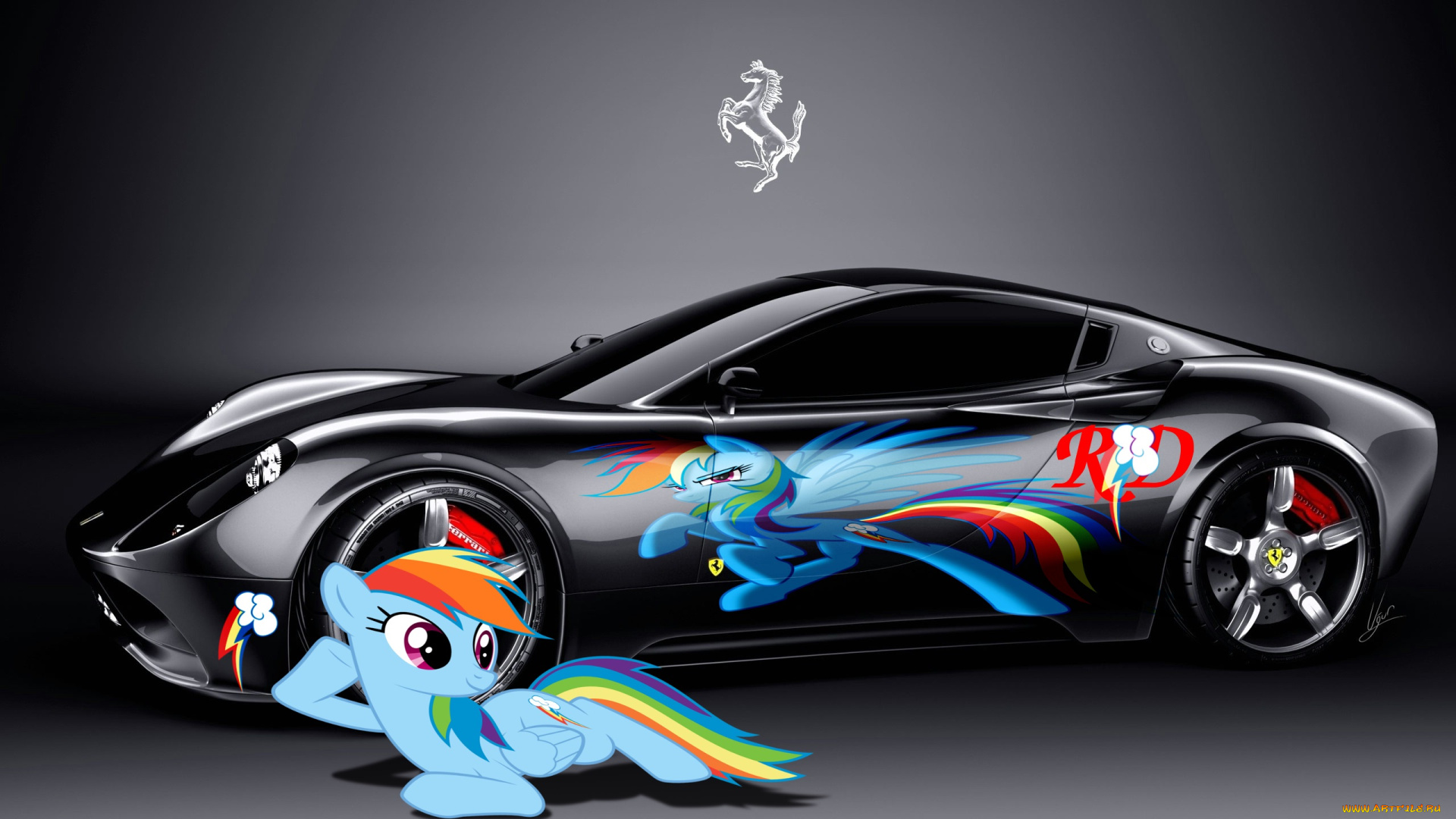 разное, компьютерный, дизайн, пони, автомобиль